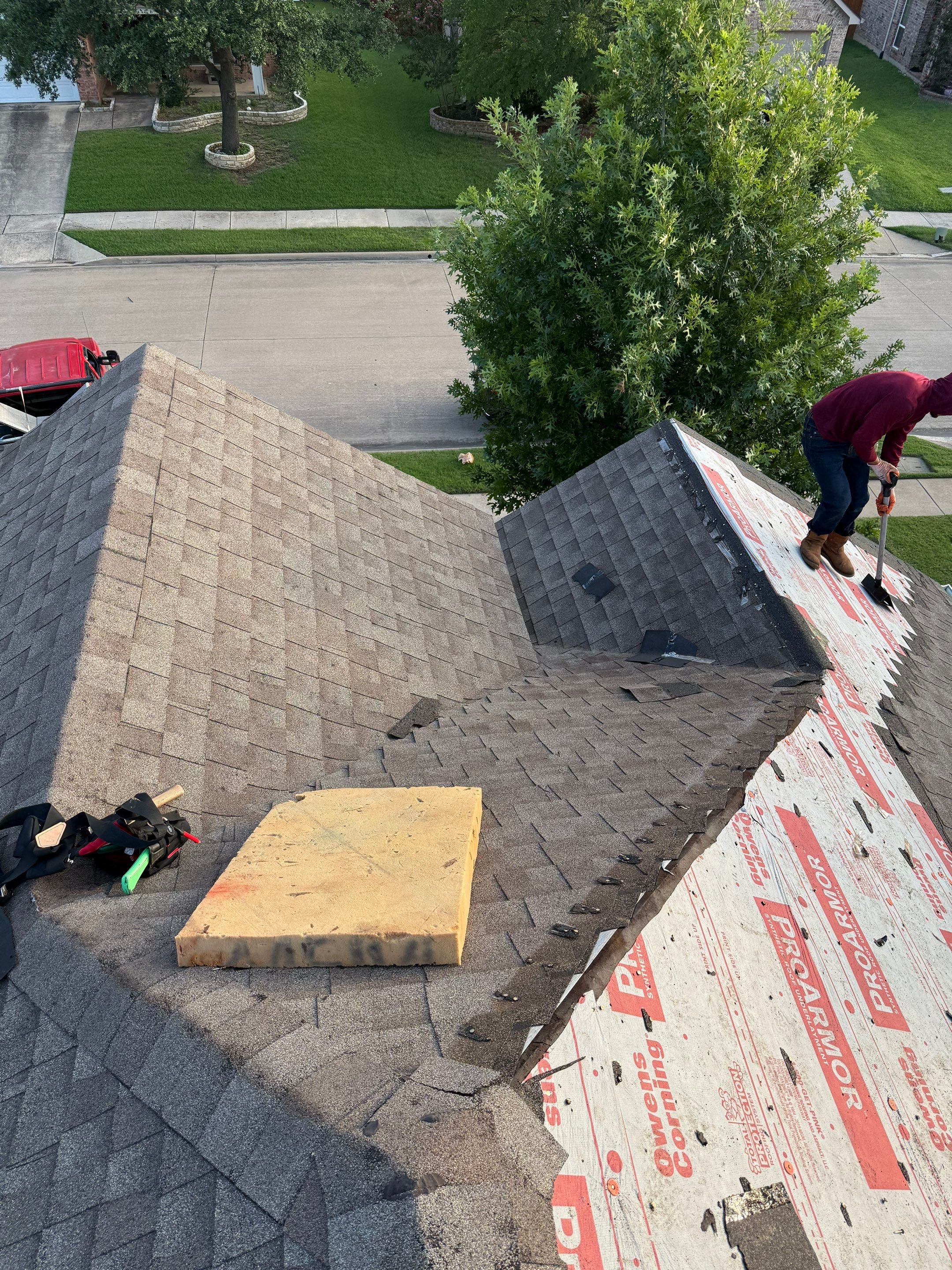 Project in Sachse by Rhino Roofing and General Contracting, LLC