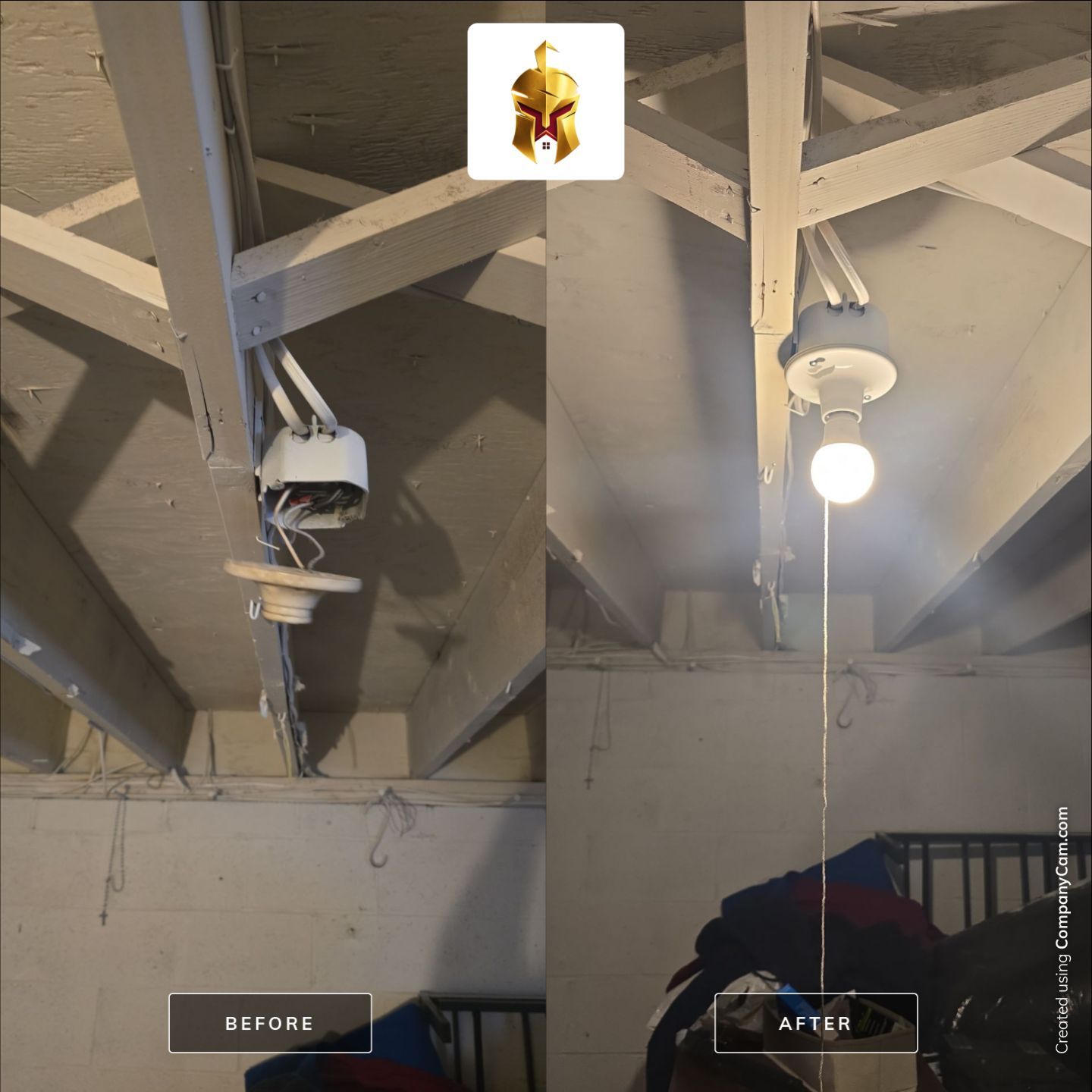 Thermostat Upgrade | Light Fixture Replacement  by Spartan Home Pros