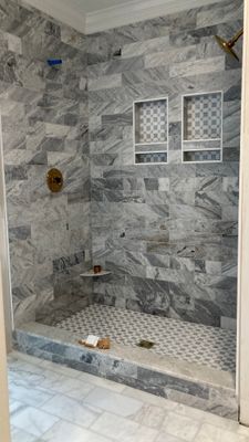 Updated Tile Shower
