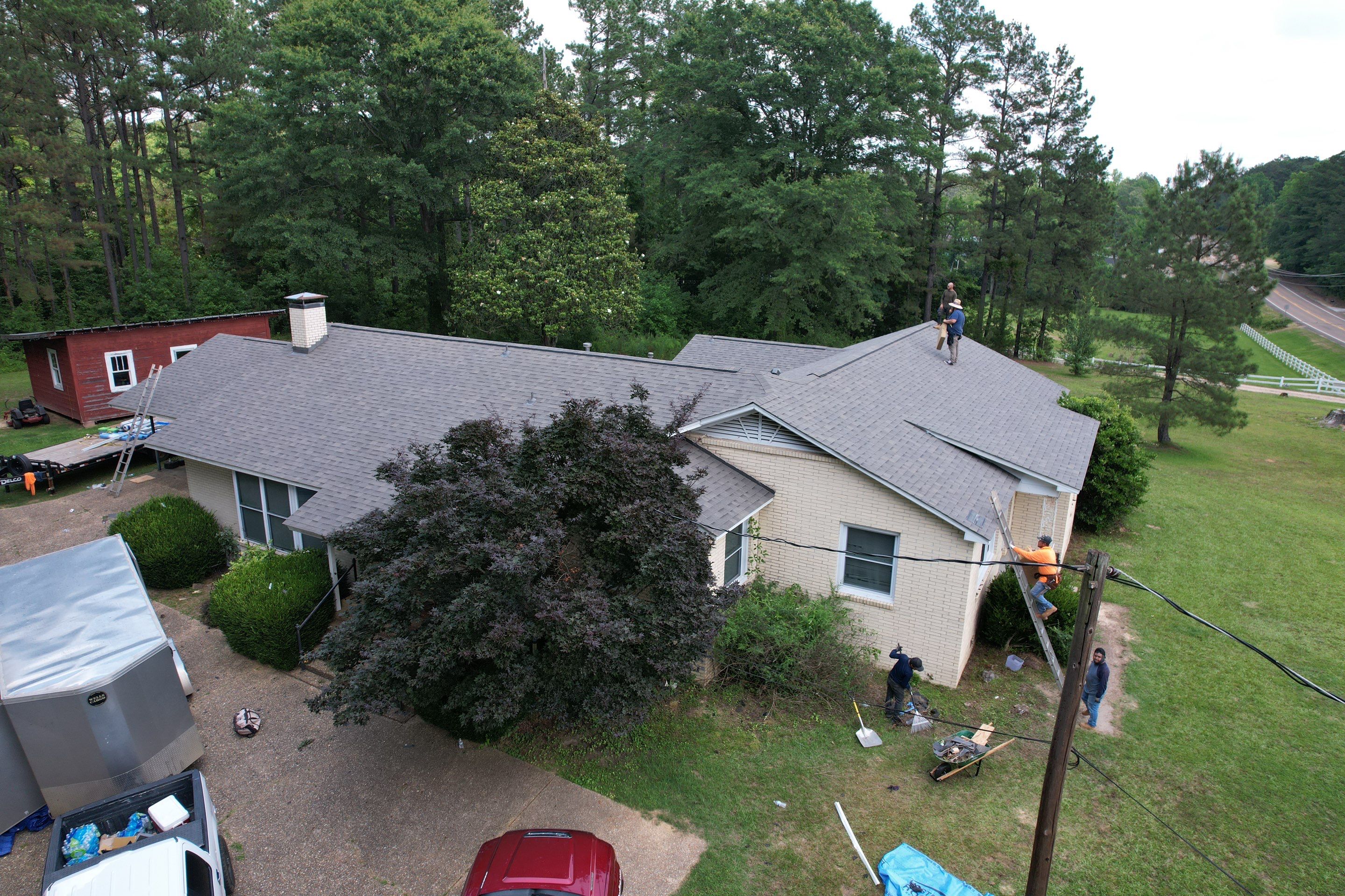 Storm Restoration Reroof: 40 Year Impact Rated Architectural Shingle by Hostetler Roofing