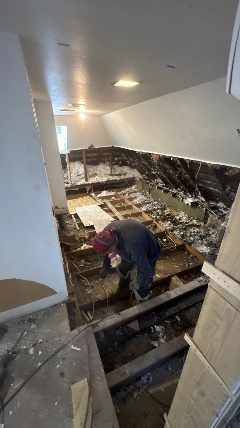 Attic Remodel Project in Salt Lake City by Rudd Builders LLC