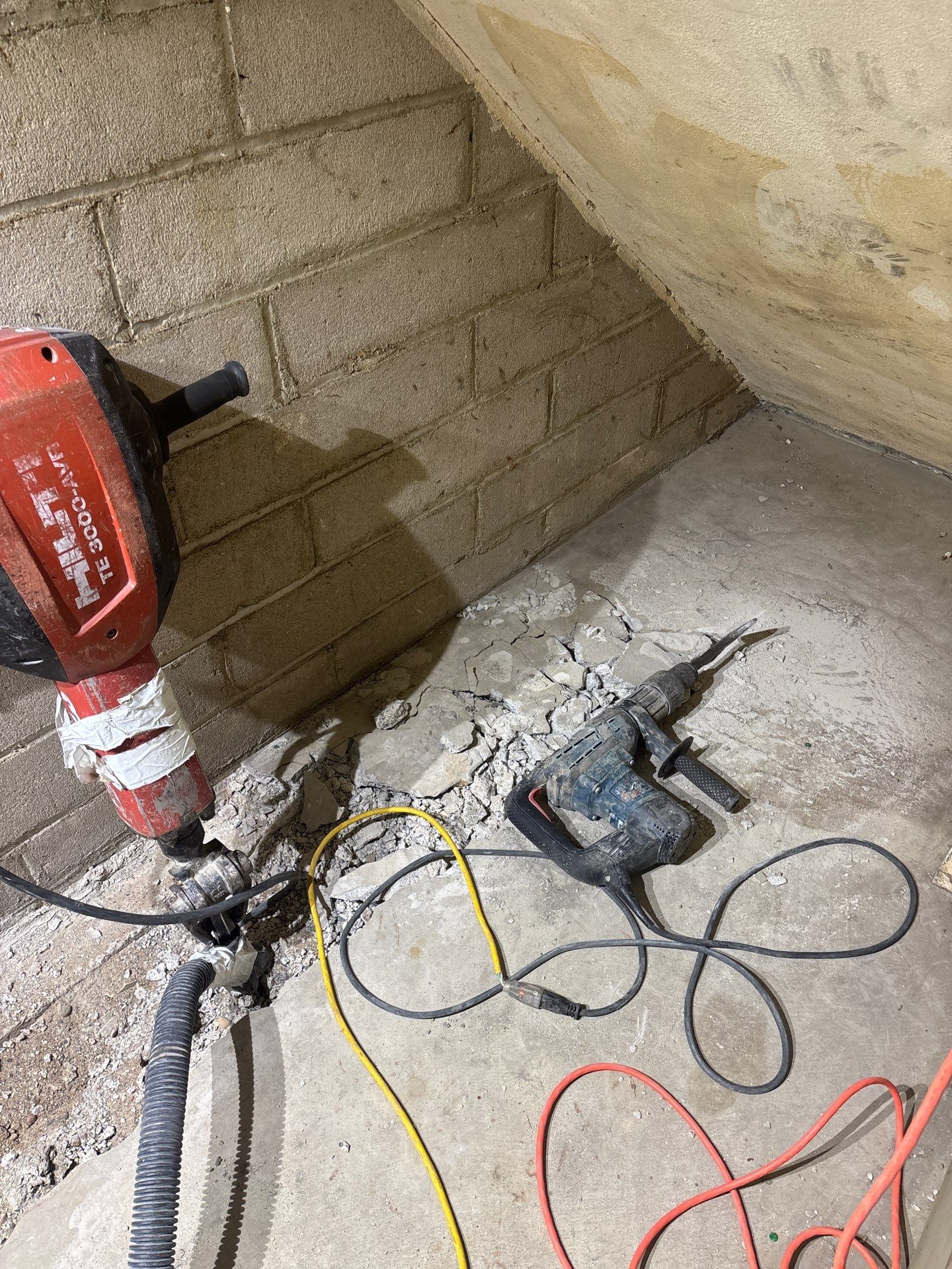 Drain Tile in South Minneapolis by Waterproofing Northeast