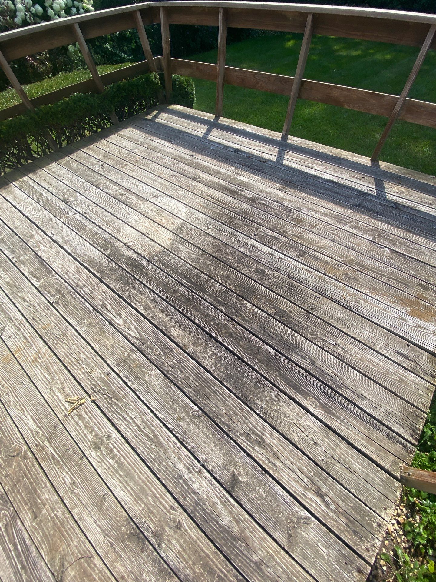 Small Deck Clean by Shulla Exterior Cleaning