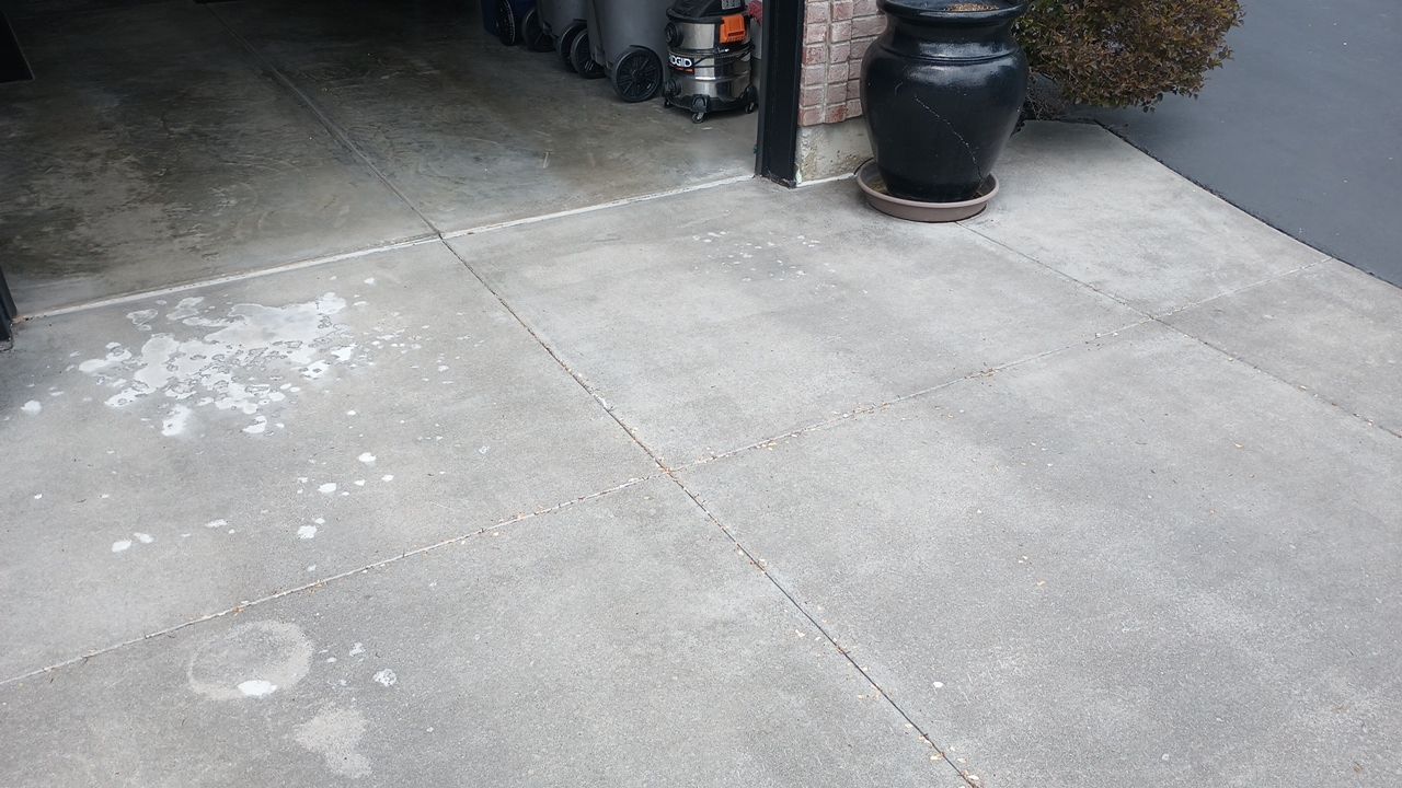 Driveway TransFLOORmation using Greystone 1/8" by Croc Coatings, LLC