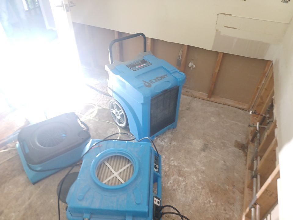 Project in West Bloomfield by EzDry Water Mitigation & Property Restoration