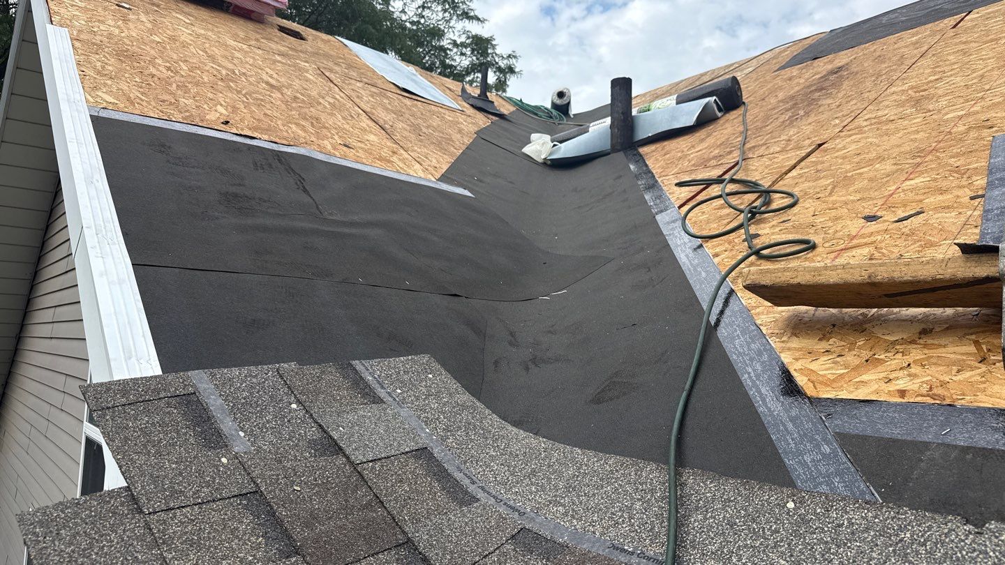 Roof Replacement using Owens Corning Driftwood by 180 Contractors