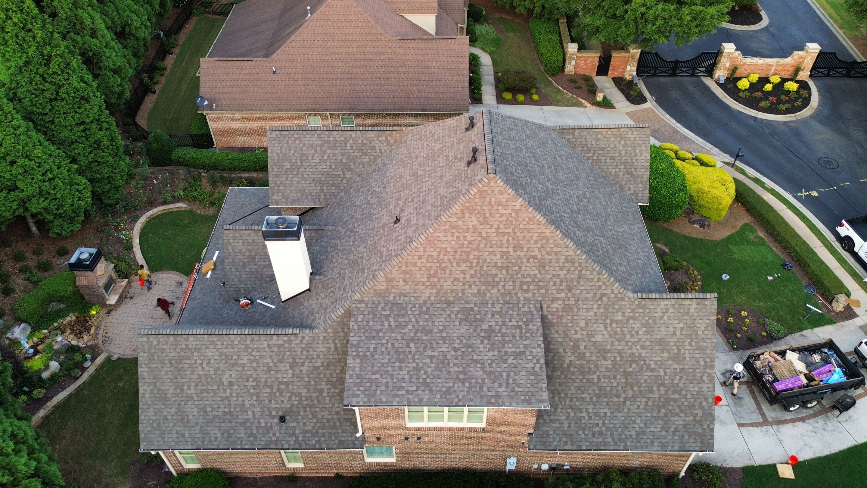 Cumming, GA Roof Replacement CertainTeed Landmark Weathered Wood by Reset Roofing