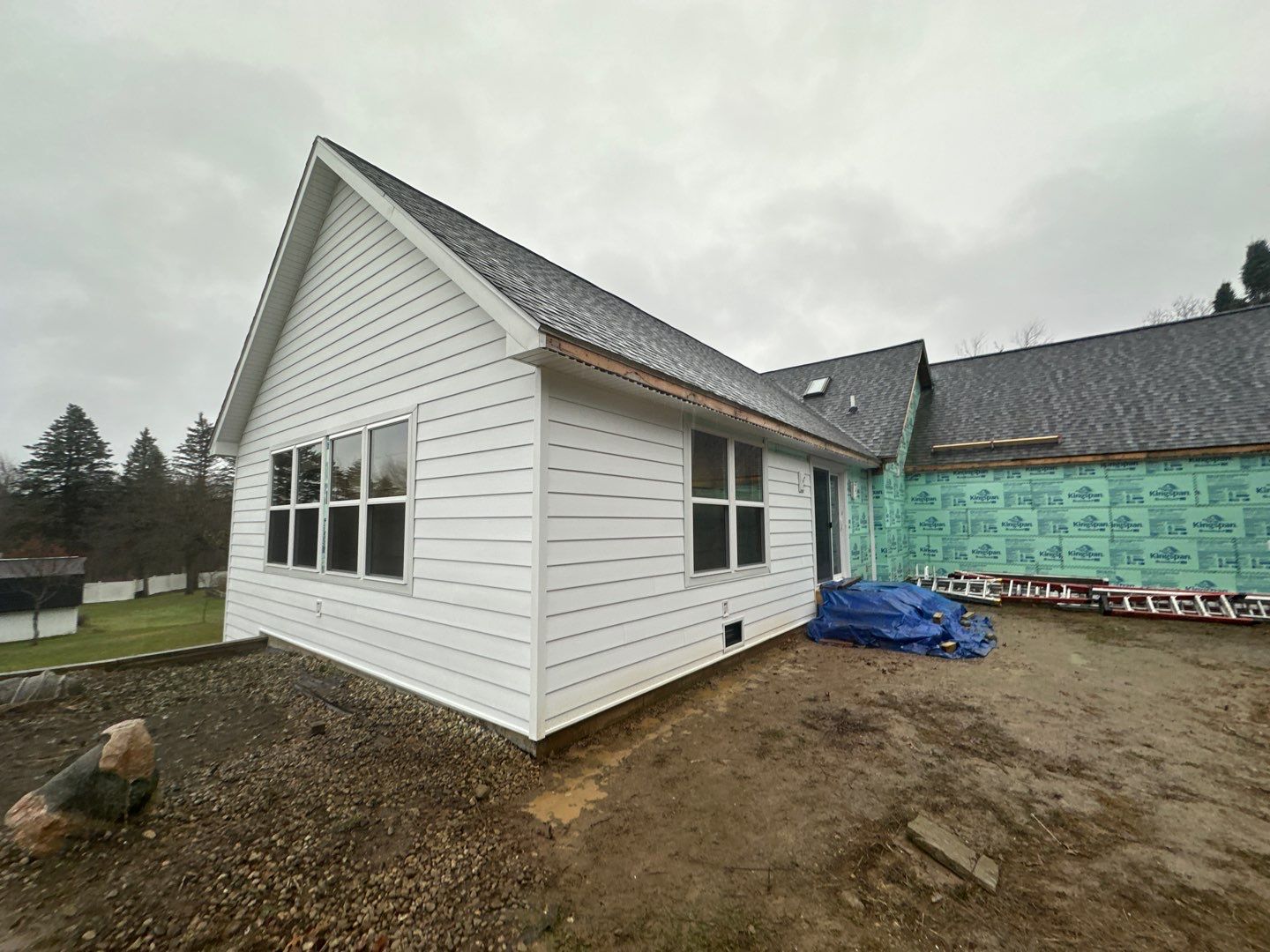 Siding Replacement using Ascend 7" Composite by 180 Contractors