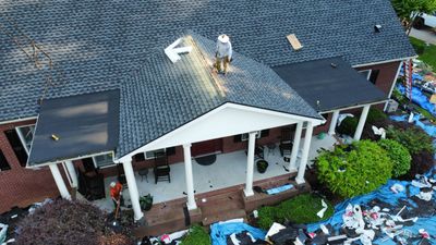 Canton, GA Roof Replacement GAF Timberline UHDZ Charcoal