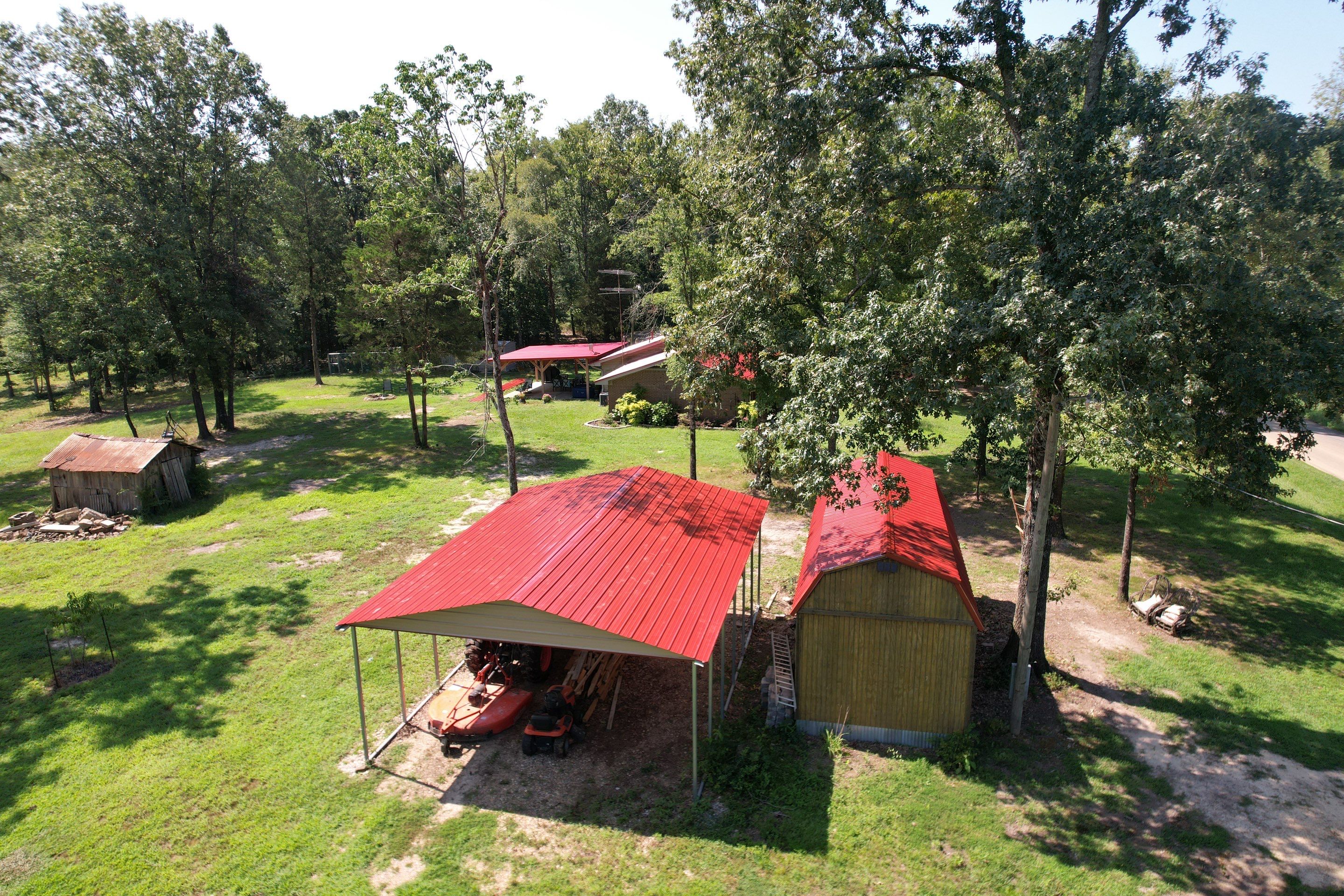 Residential Metal Roof Replacement using Reed's Metals by Hostetler Roofing
