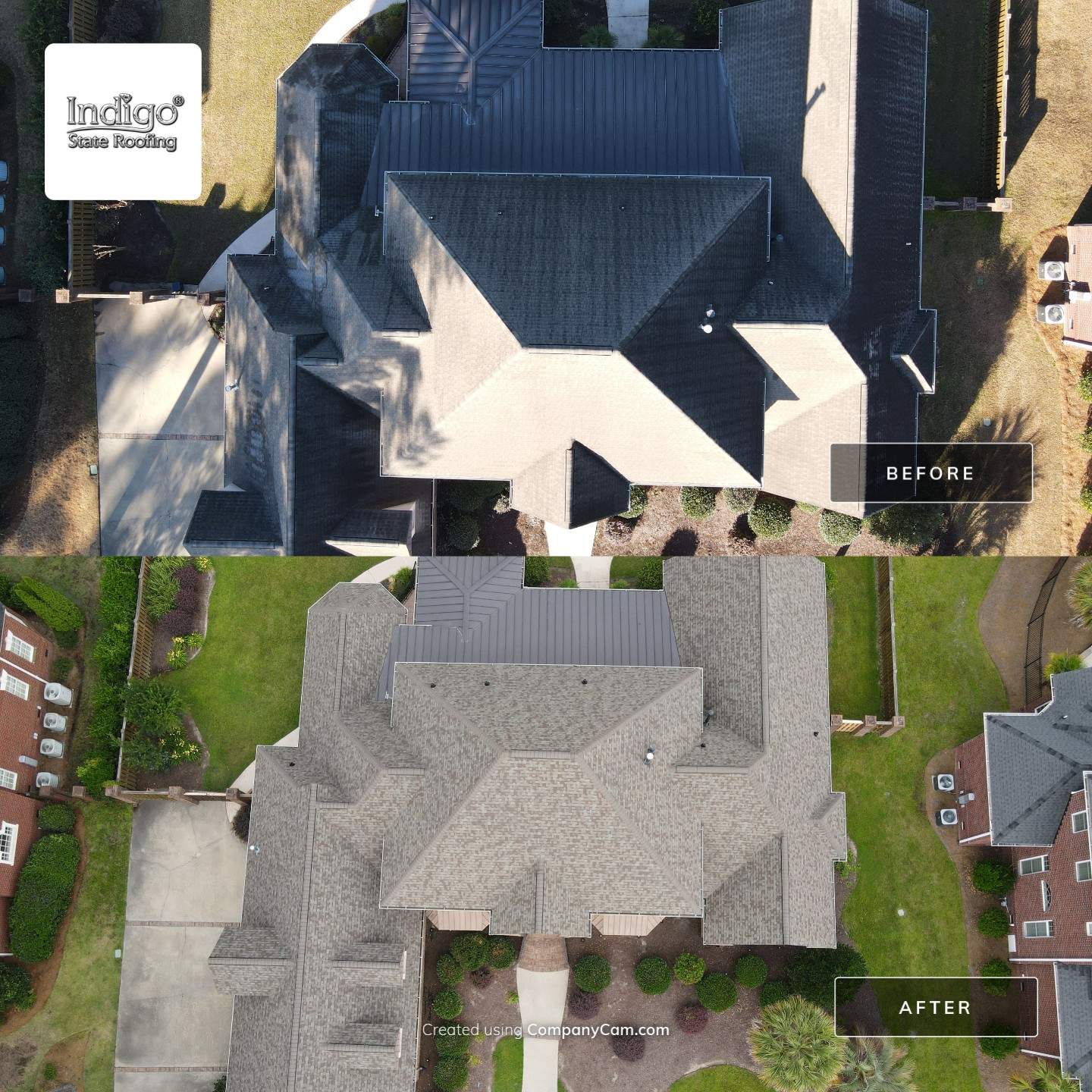Residential Roofing Installation using Owens Corning Duration Driftwood by Indigo State Roofing