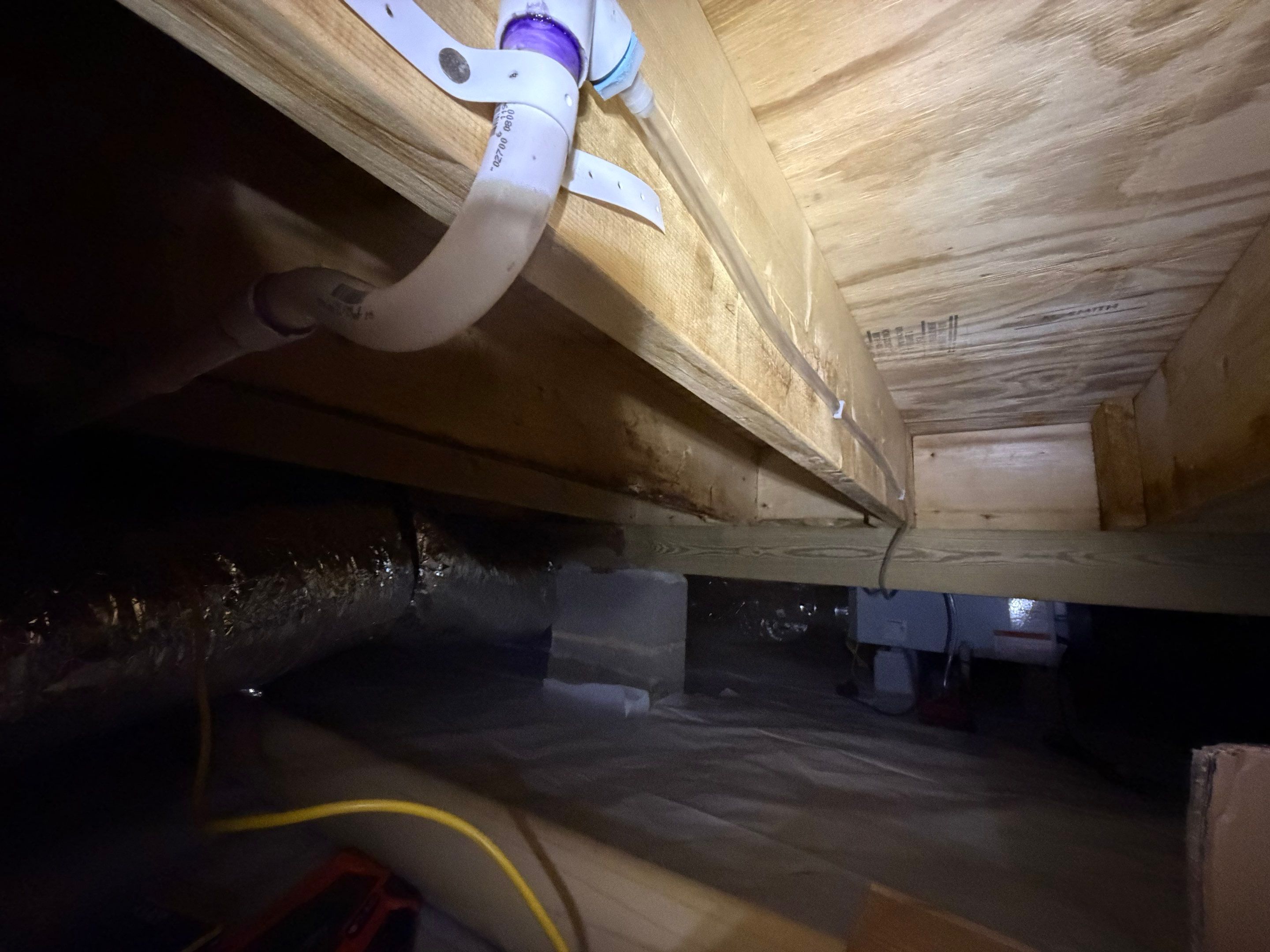 Project in Smithfield by Patriot Crawl Space Repairs