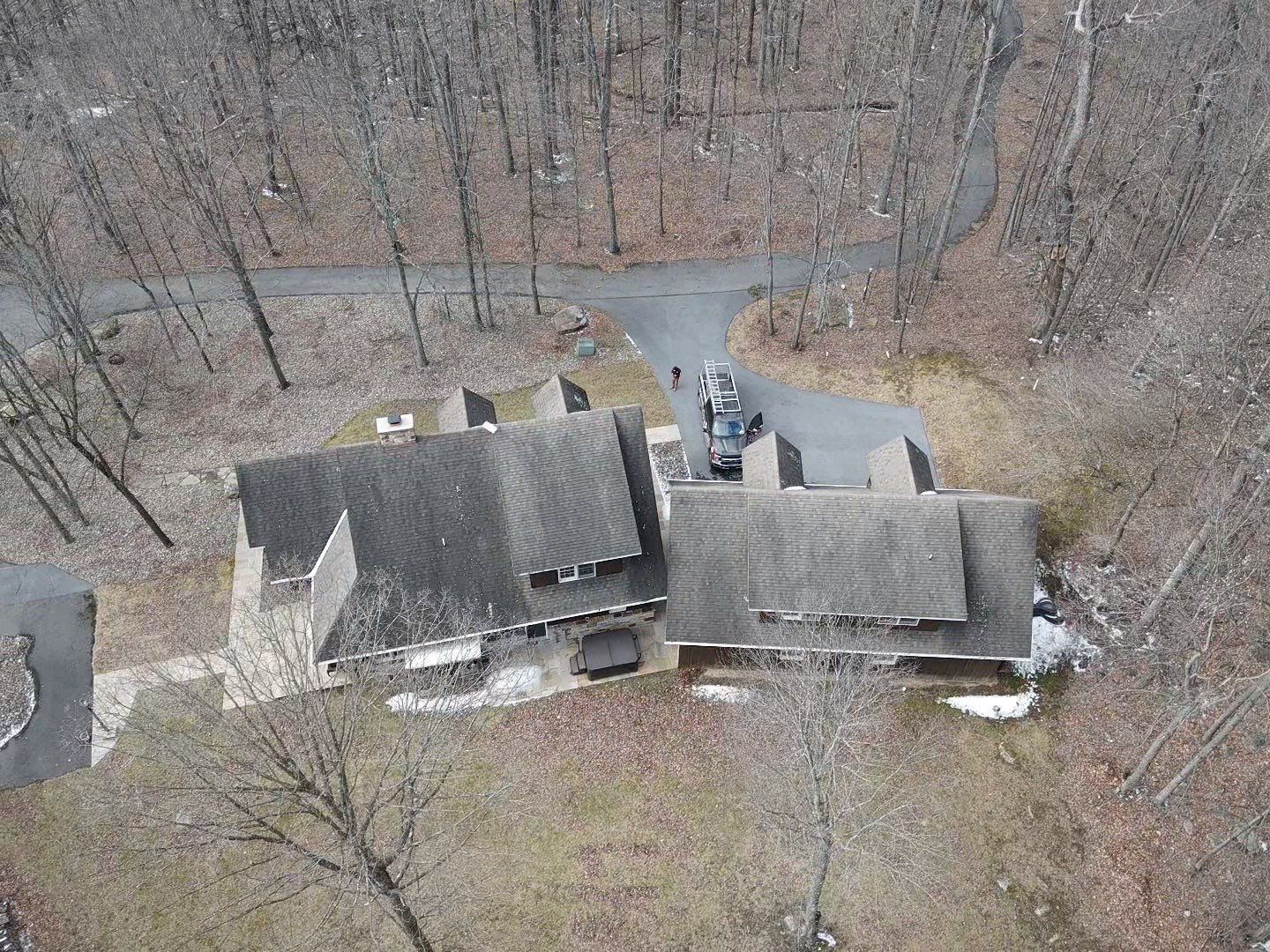 Roofing Installation using Gaf Hdz Architectural Shingle -Barkwood by Teflon Roofing