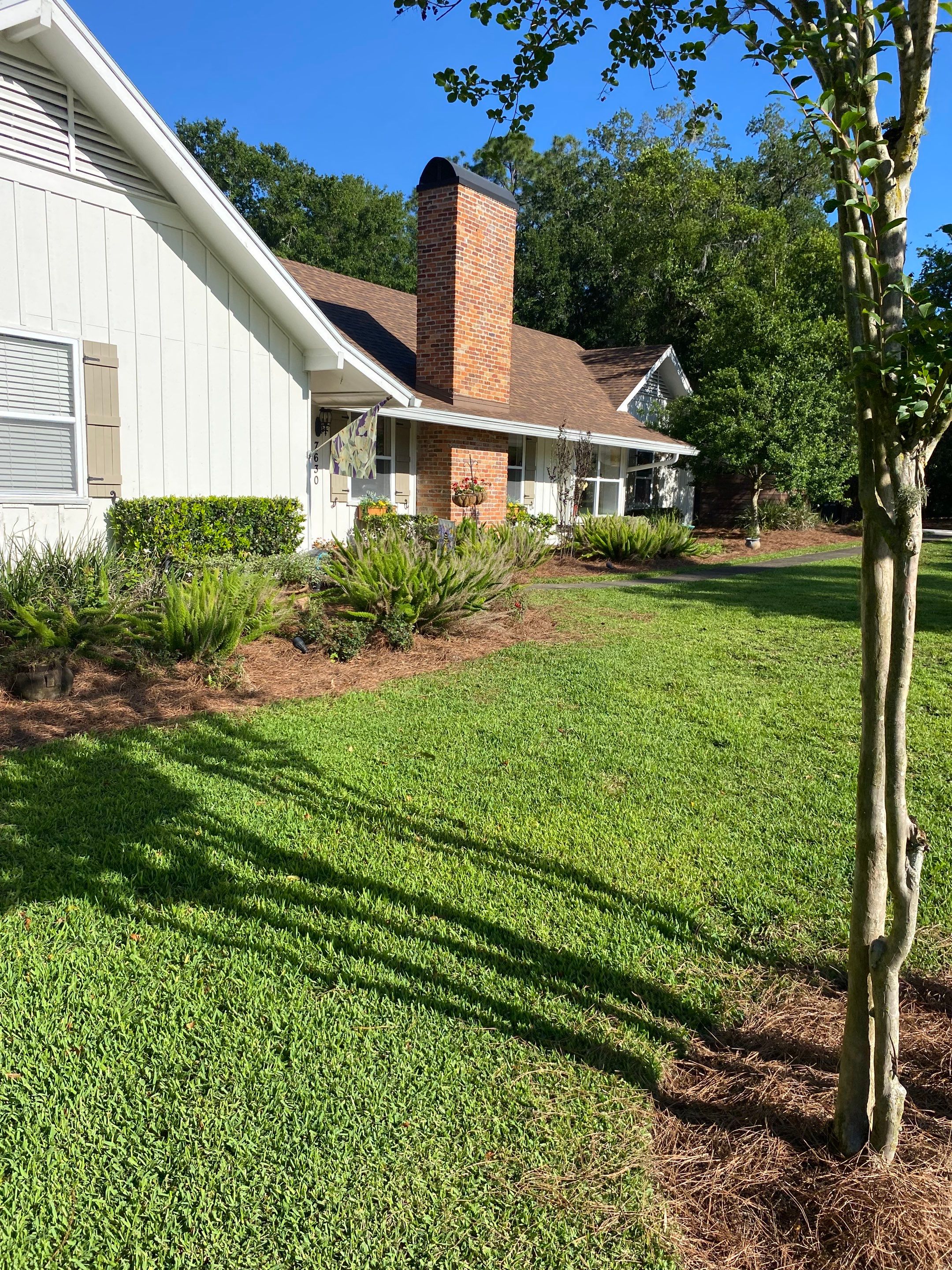Deerwood Resident | Pine Straw & Topsoil Install by ProGreen Services