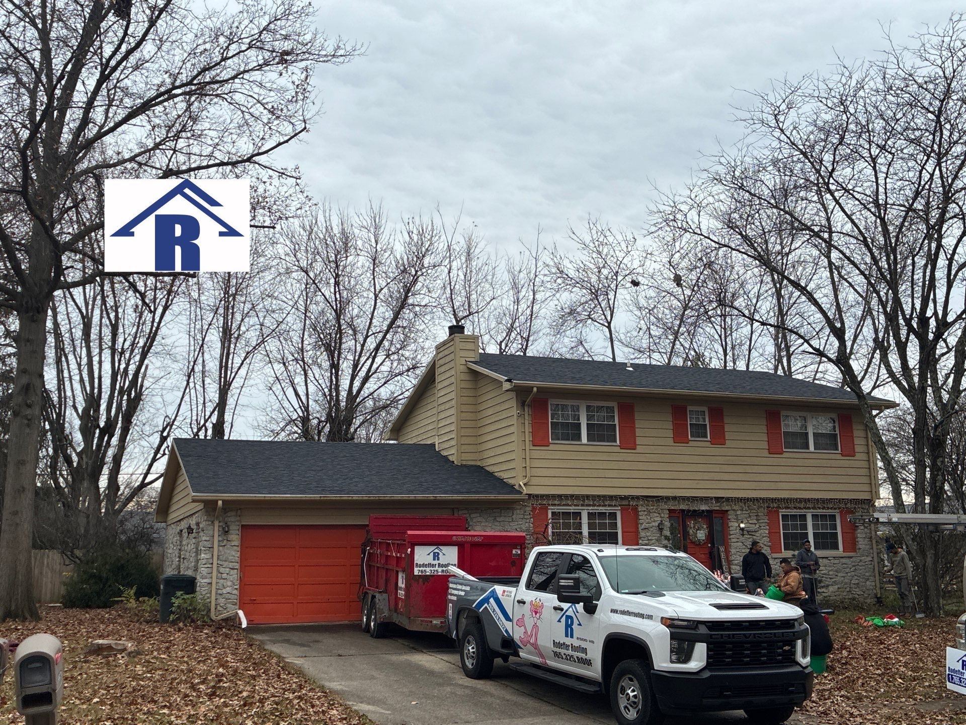 Project in Muncie, IN by Rodeffer Roofing INC