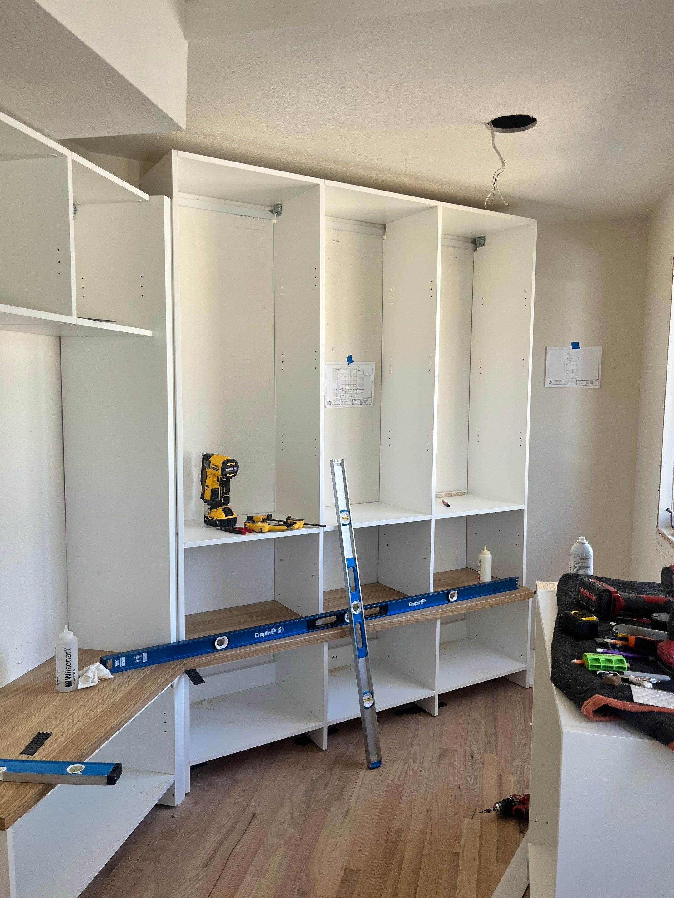 Mudroom and Laundry Room upgrade in Gunbarrel by Concept 32, Inc.