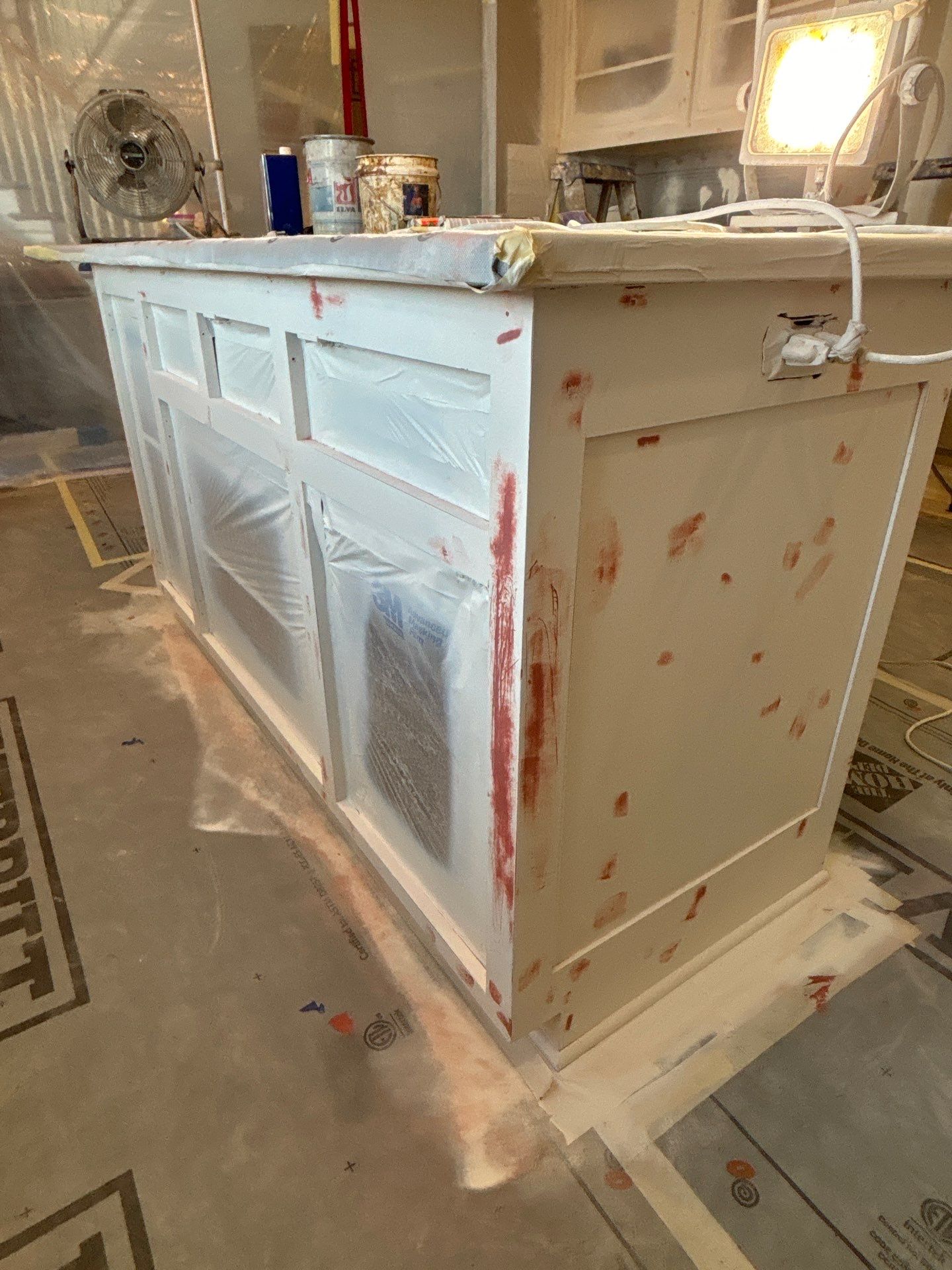Cabinet Painting in Lakeville by OKeefe Painting