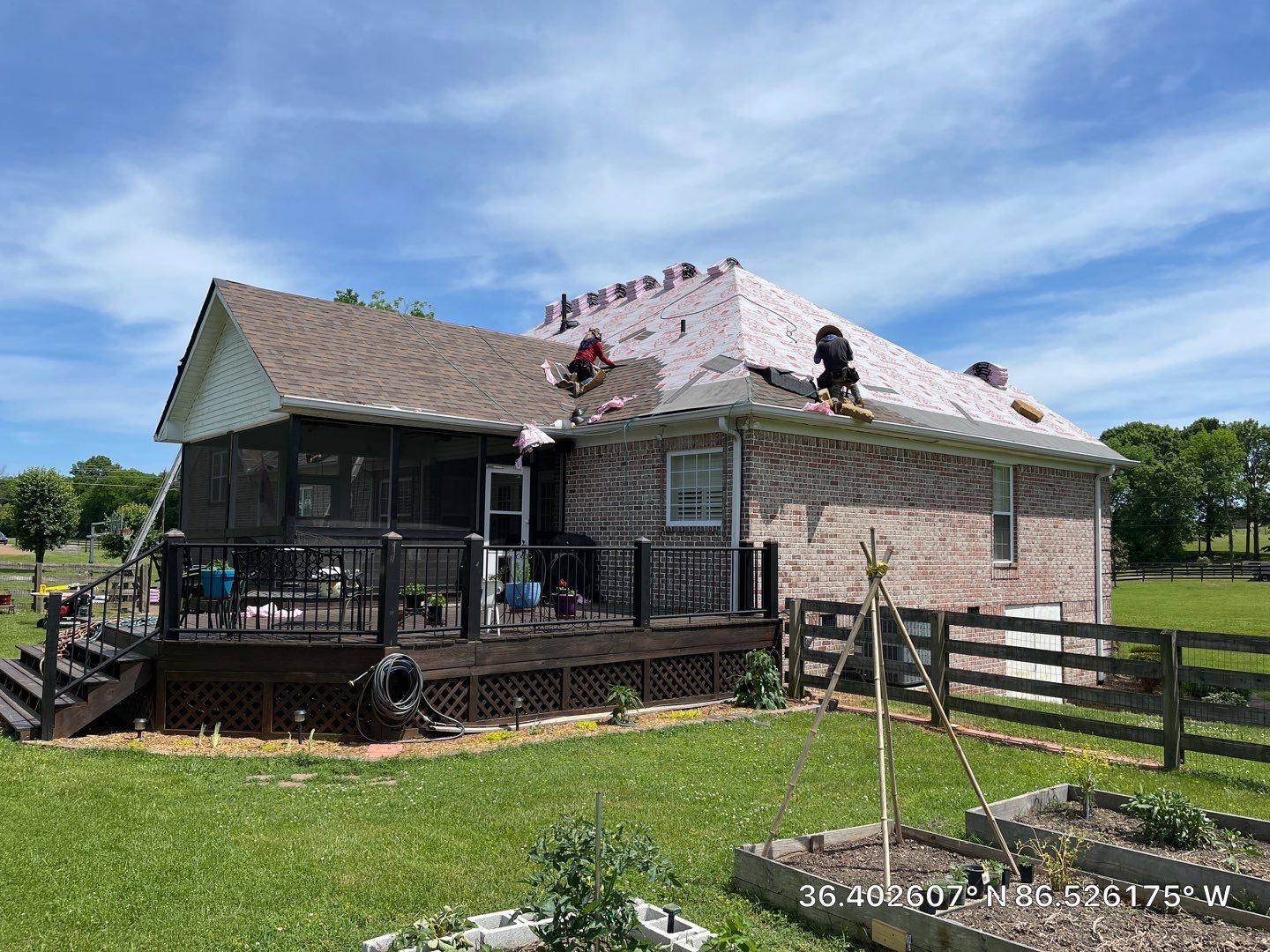 Residential Roofing Installation using Owens Corning Duration Shingles Roofing System by Undersun Roofing 