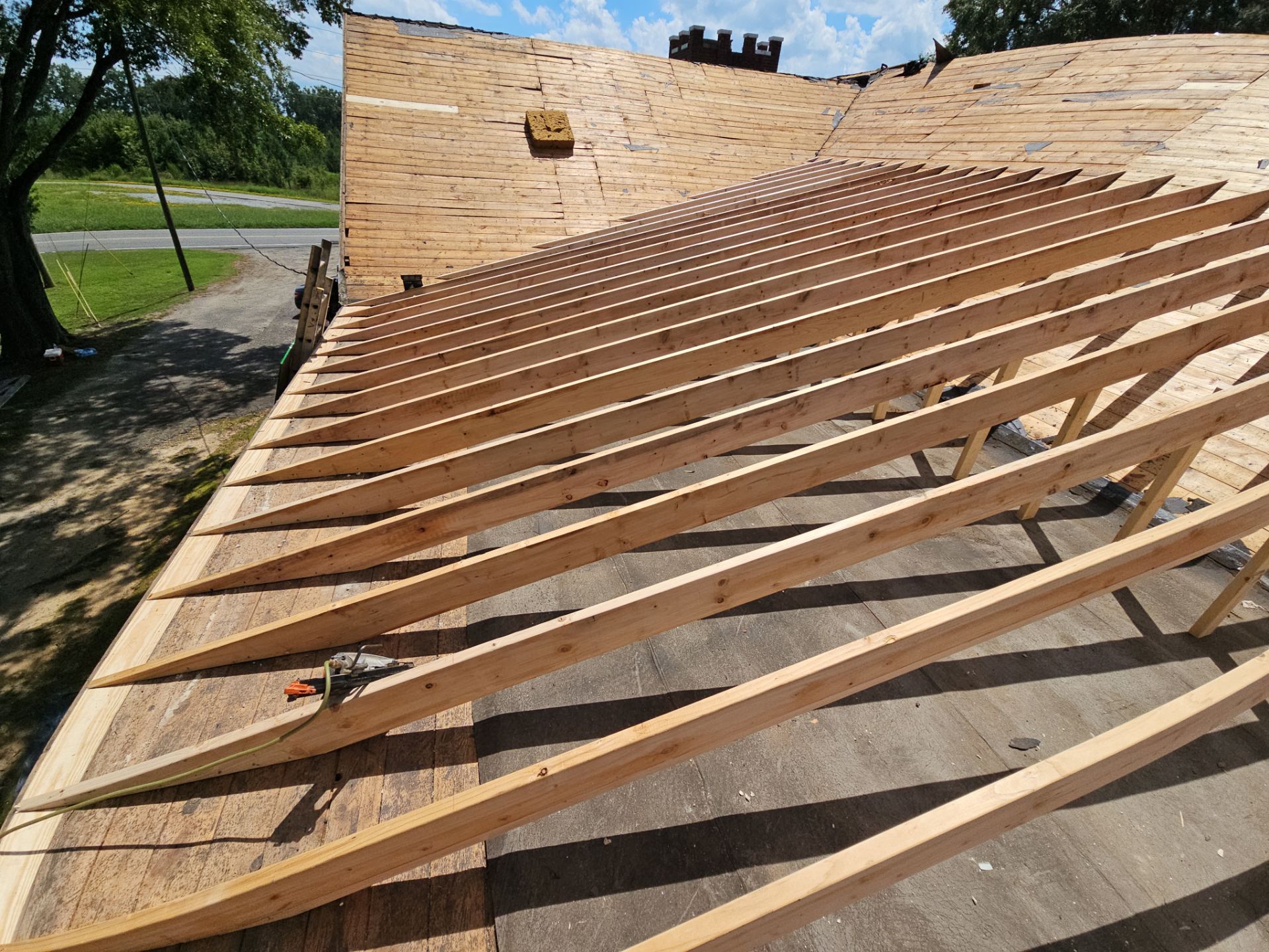 Church roof by BROCK BUILDERS