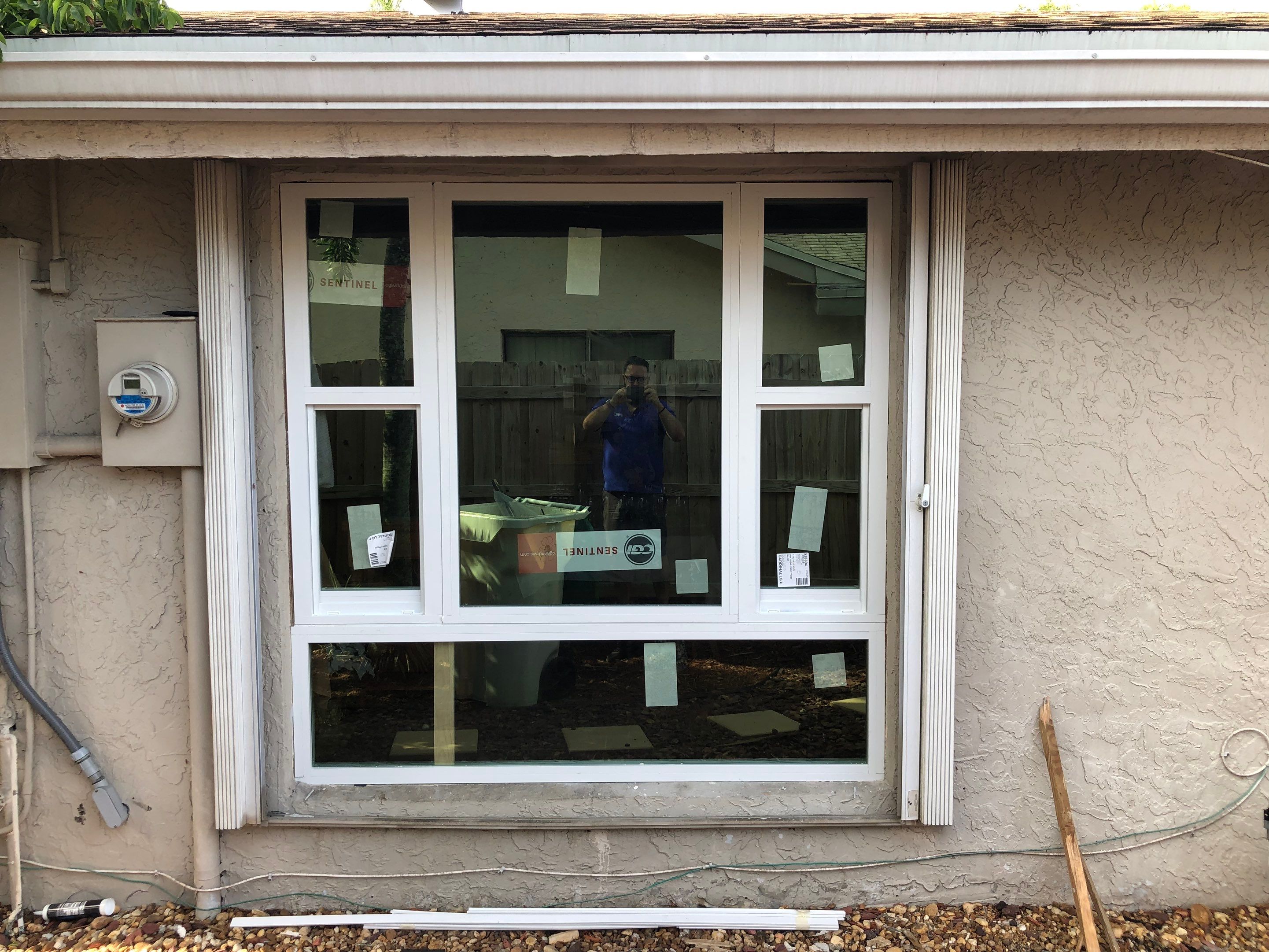 Impact Window Installation & Sliding Glass Door to Window Conversion – Coconut Creek, FL by The Door Doctor of South Florida, Inc.