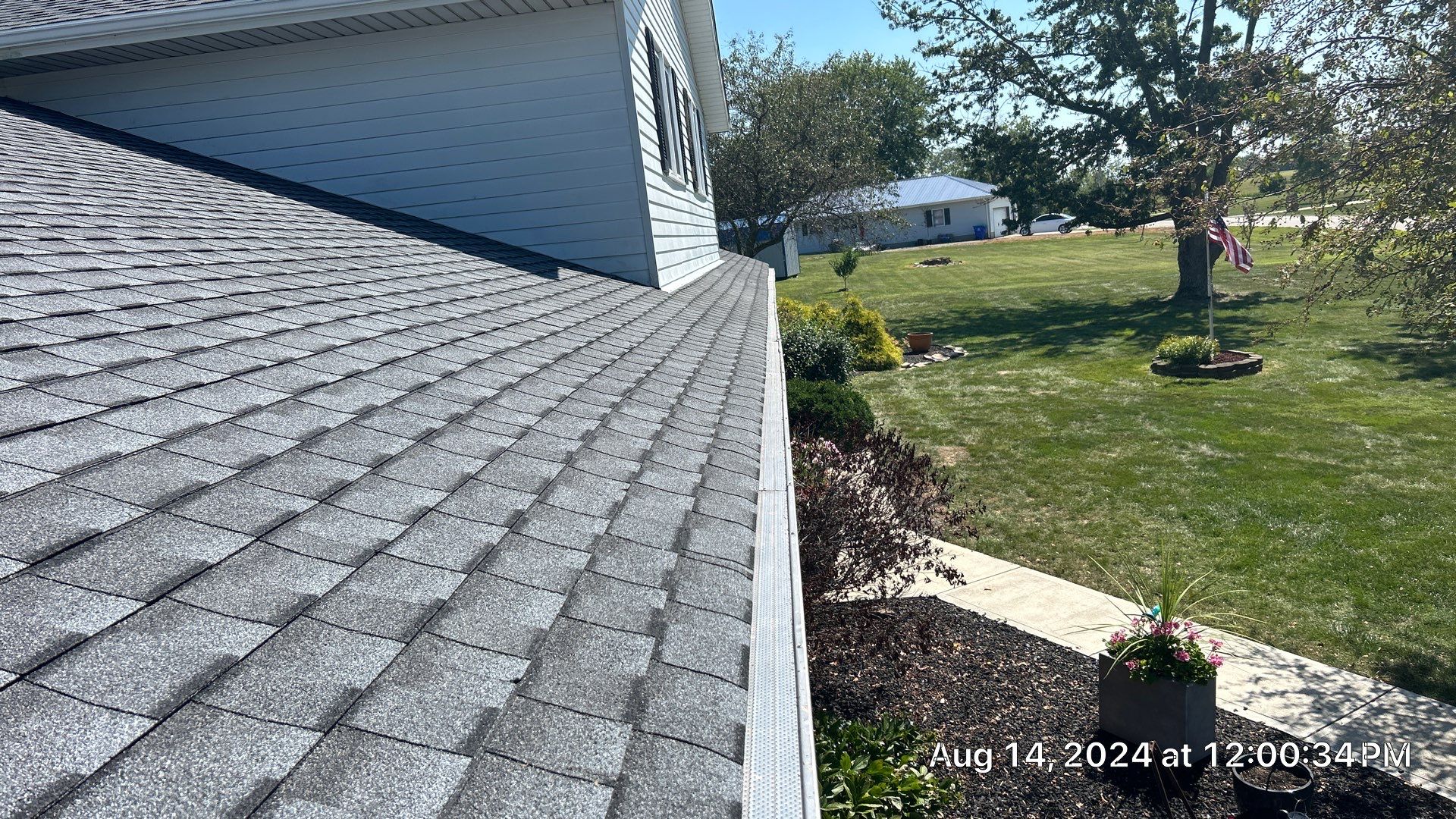 Residential Roofing Installation using Timberline UHDZ Shingles - Pewter Gray by RoofX 