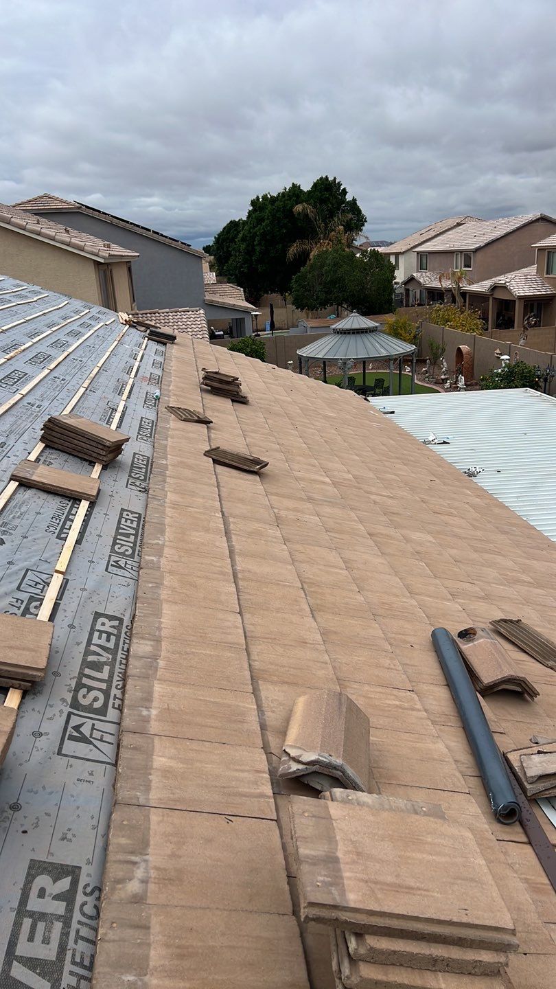 Mesa Tan Concrete Tile by Reimagine Roofing