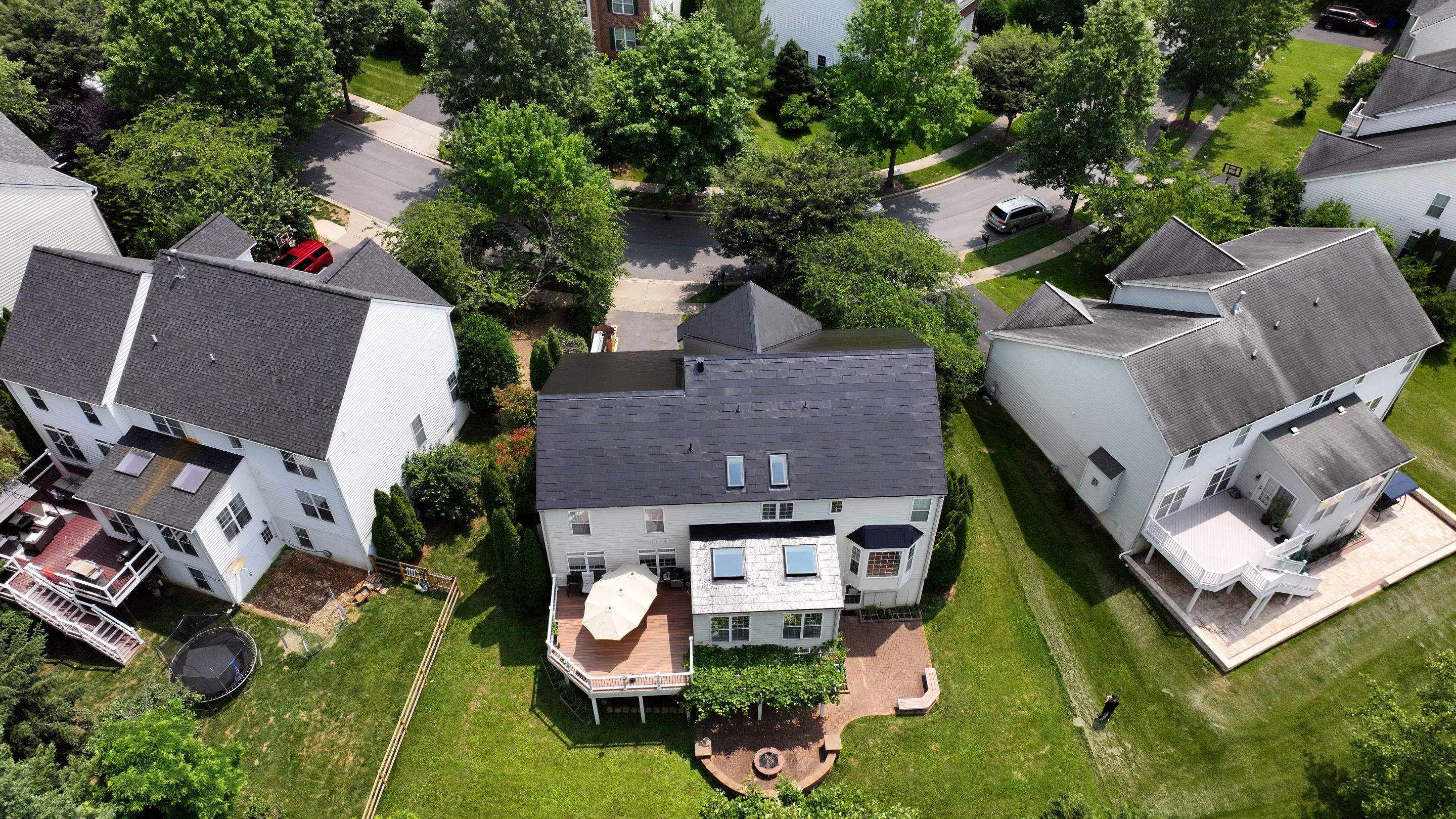 New Tesla Solar Roof in Maryland by American Home Contractors