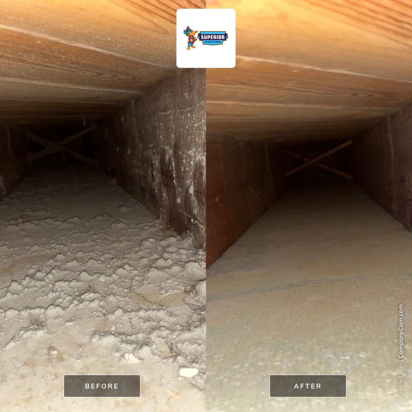 Air Duct Cleaning With a Vacuum Truck in Baden, PA by Superior Air Duct Cleaning