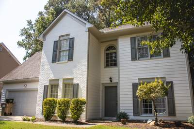 Siding and Rotten Wood Replacement with Exterior Painting in Woodstock,GA