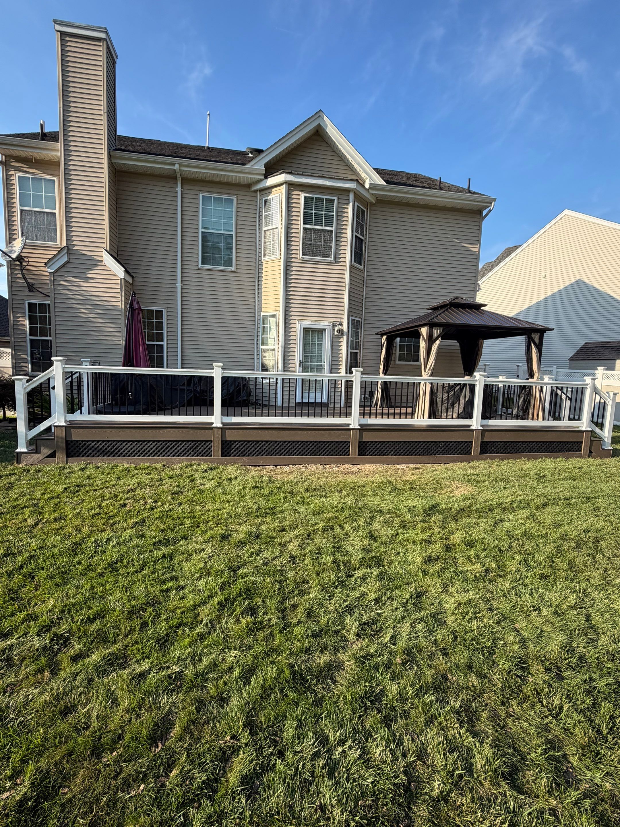 New Deck in Fieldsboro, New Jersey by deck guardian