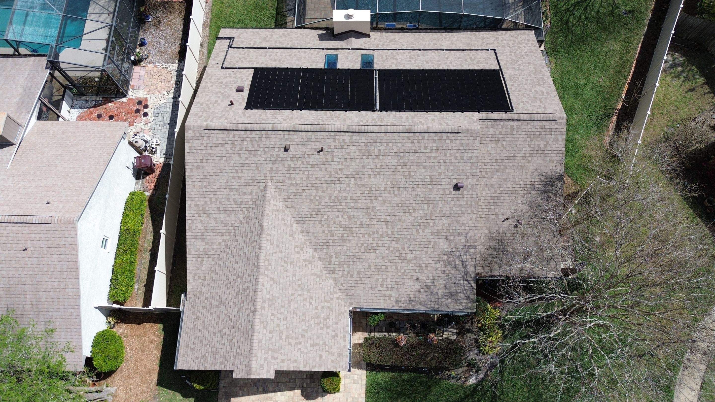 Shingle reroof in Conway FL by Gold Key Roofing