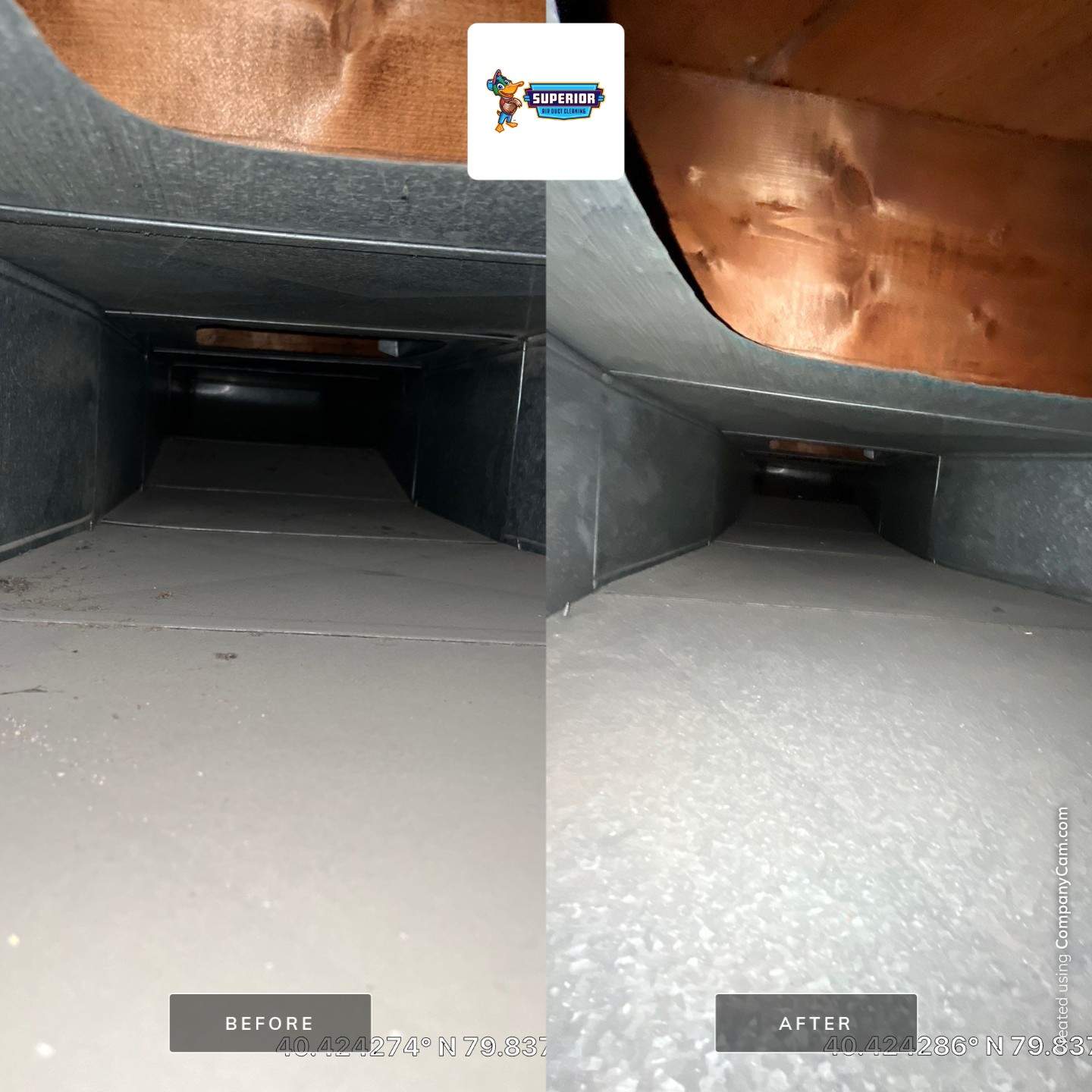 Air Duct Cleaning With a Vacuum Truck in Pittsburgh, PA by Superior Air Duct Cleaning