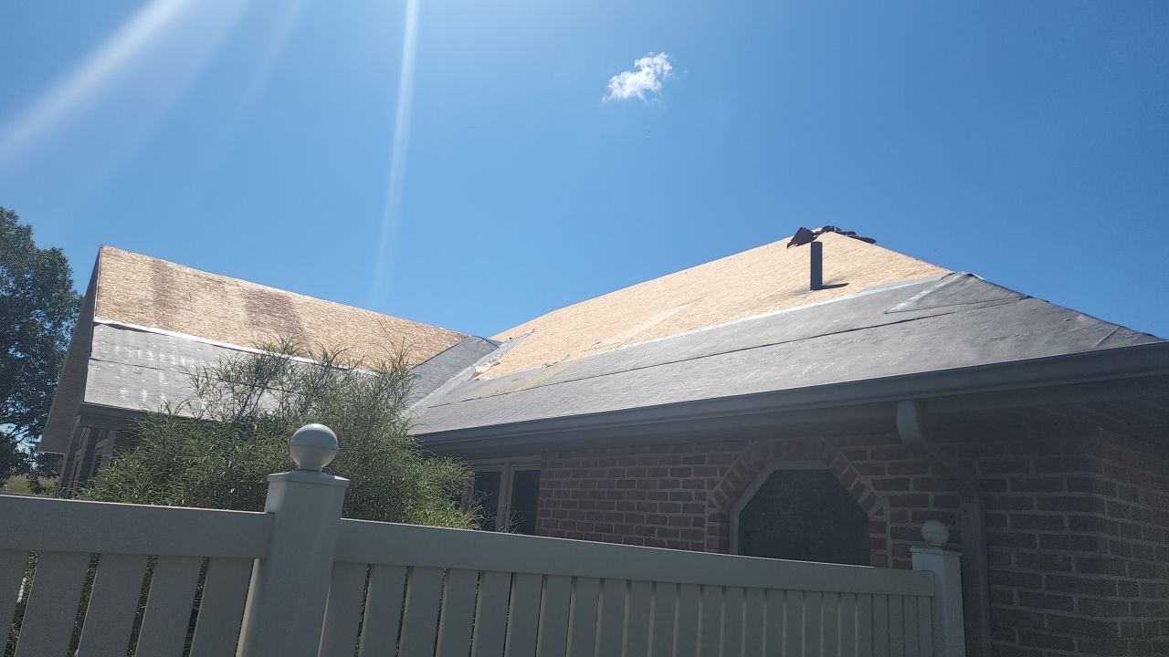 Residential Roofing Installation using GAF Timberline HDZ Weathered Wood by Nitro Roofing and Construction
