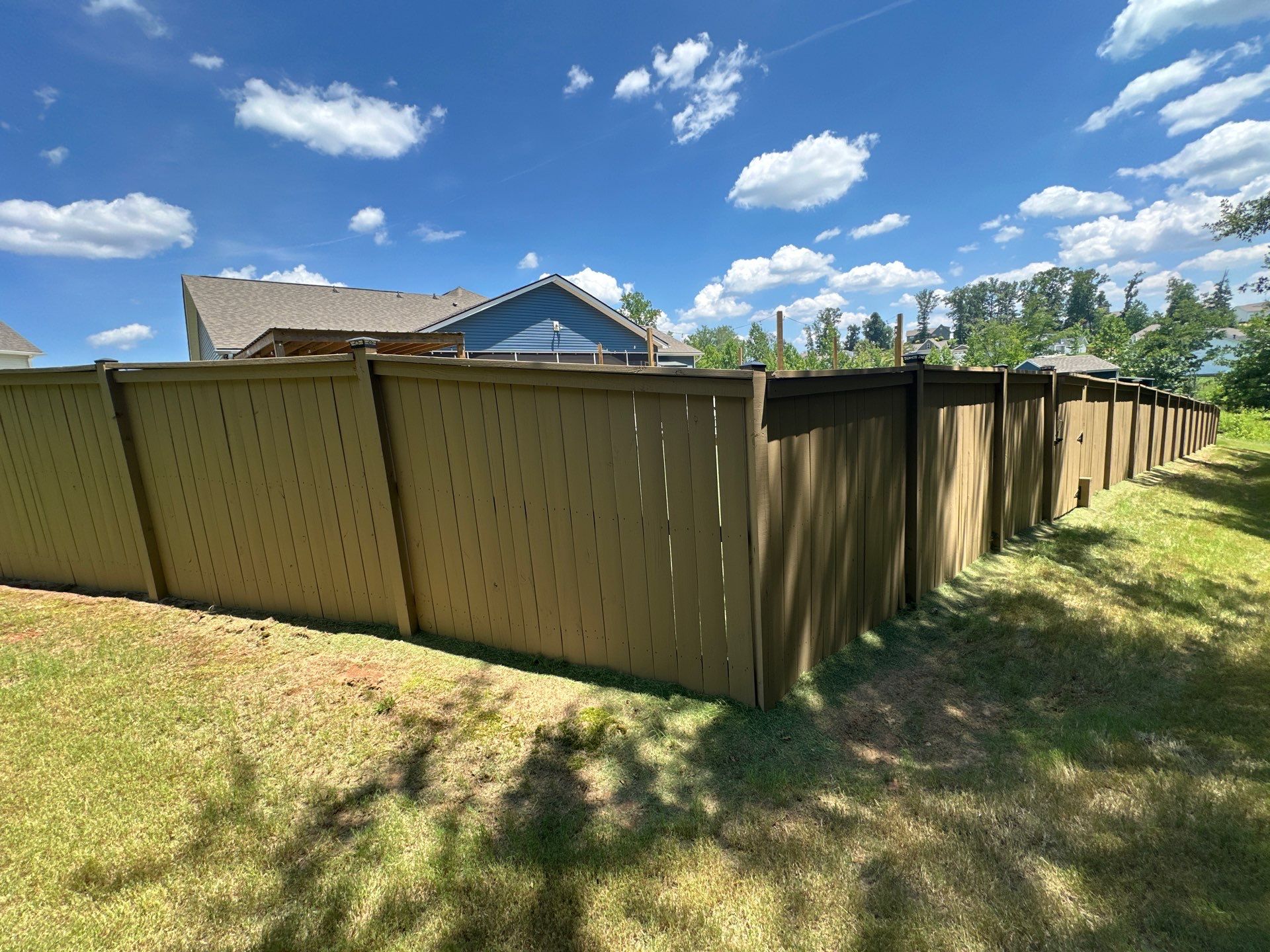 Privacy Fence Professional Staining in Travelers Rest by Painter1