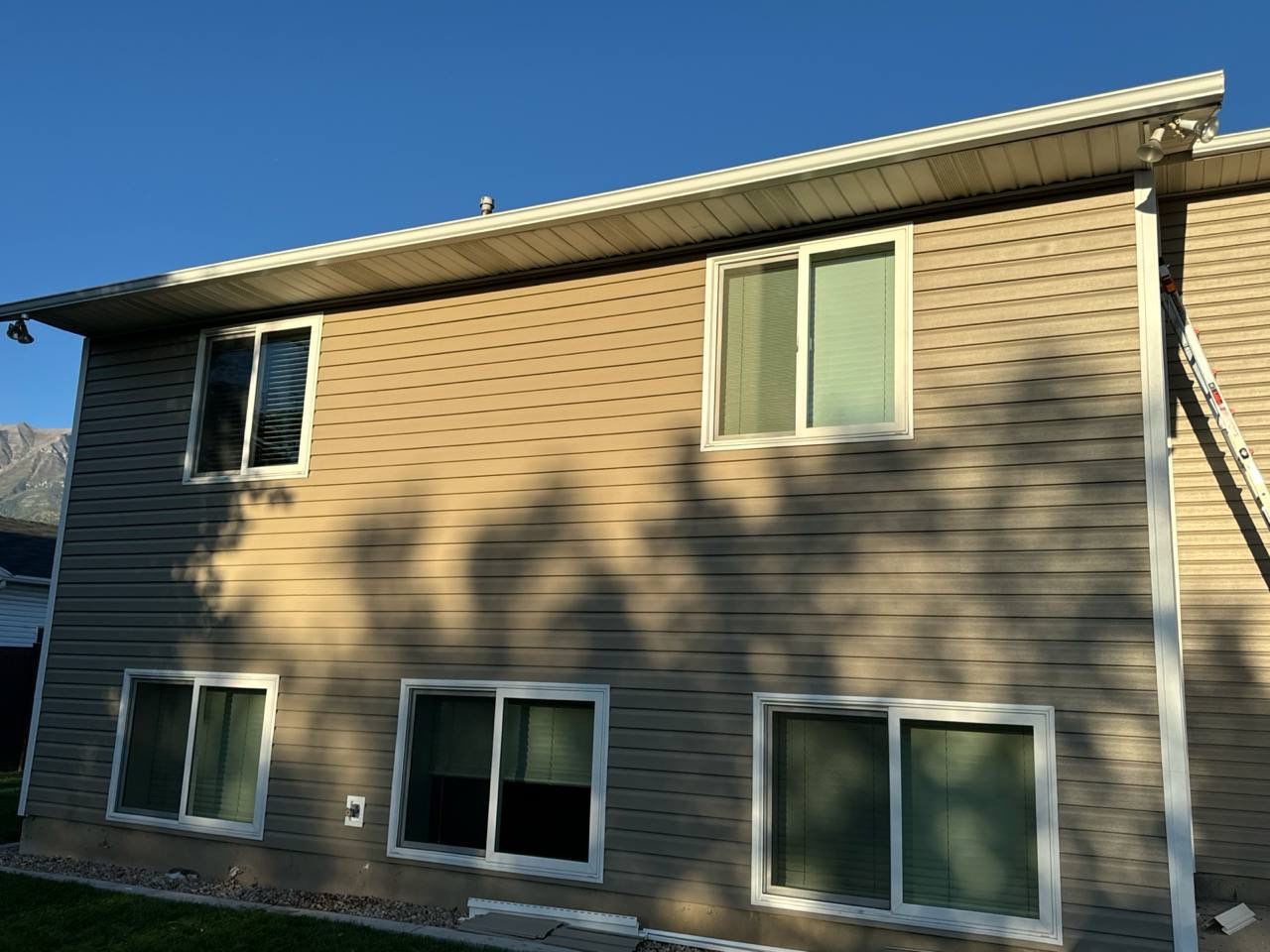 Orem | Complete Vinyl Siding Upgrade & Gutters | Pebblestone Clay by Ideal Siding Utah