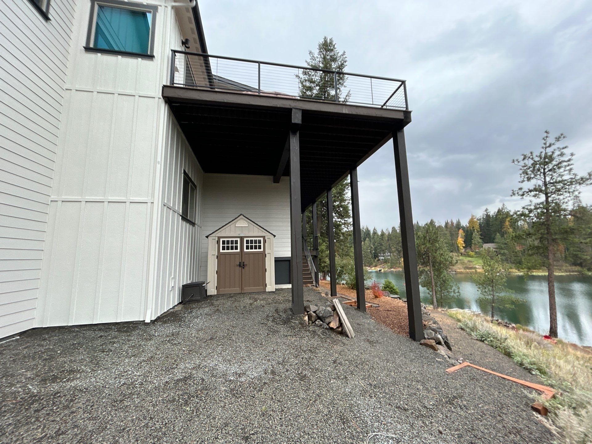 Beautiful Home On Avondale Lake by Coeur D Alene Painting Group