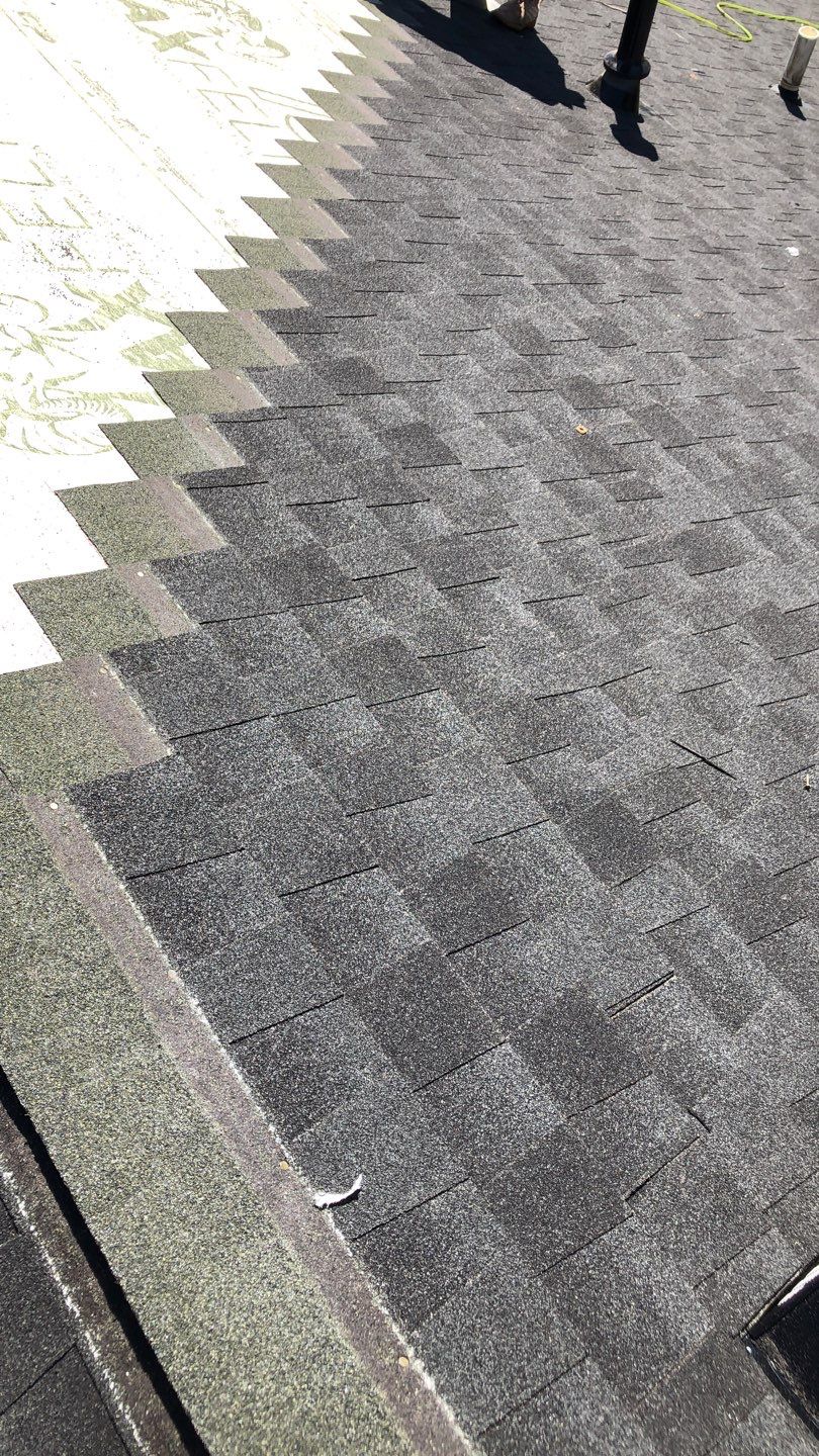 Residential Roofing Installation using GAF Natural Shadow  by A & H Roofing and Contracting