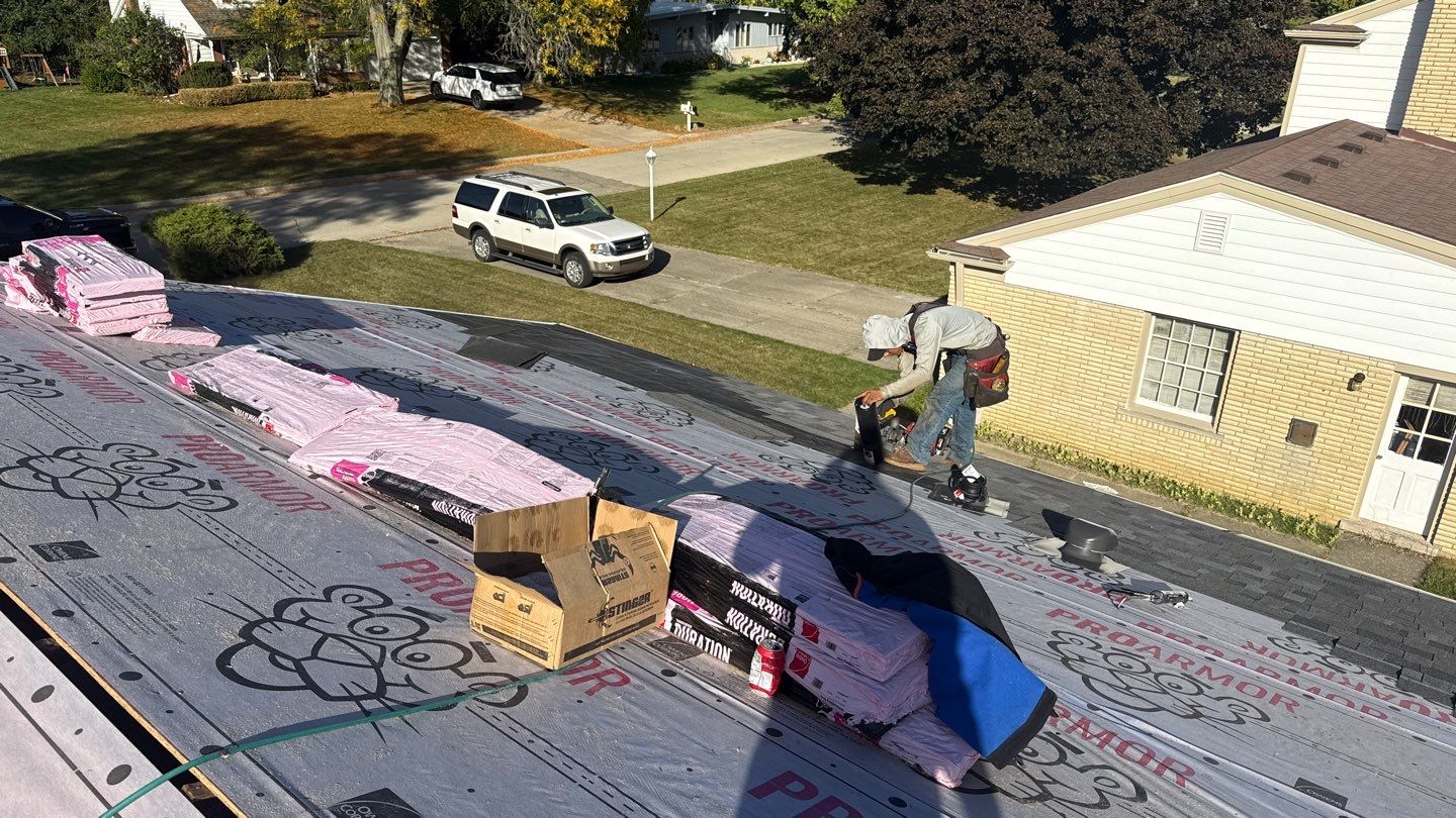 Roof Replacement using Owens Corning Williamsburg Grey by 180 Contractors