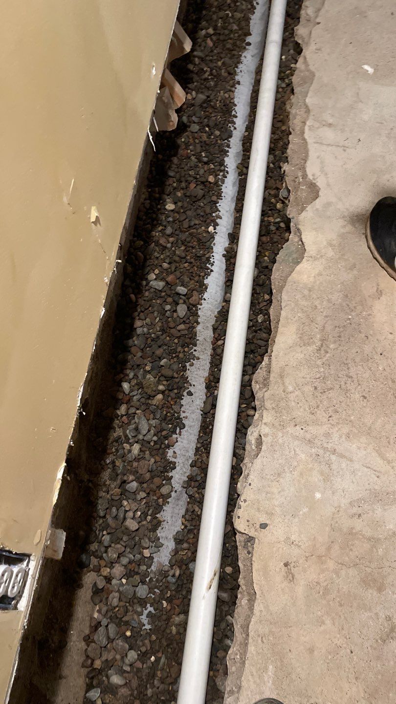 Drain Tile in Columbia Heights by Waterproofing Northeast