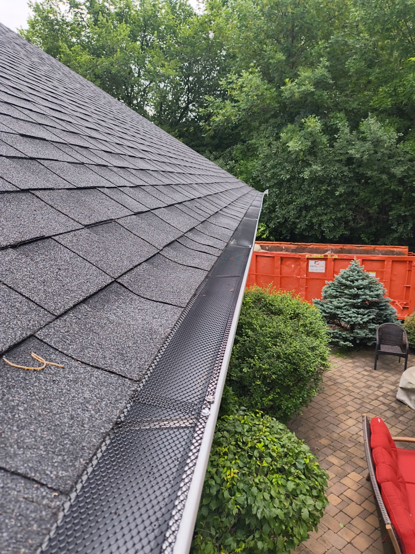 Seamless White Gutter Installation – Long Lake, MN by Next Level Seamless Gutters / Exteriors Inc.