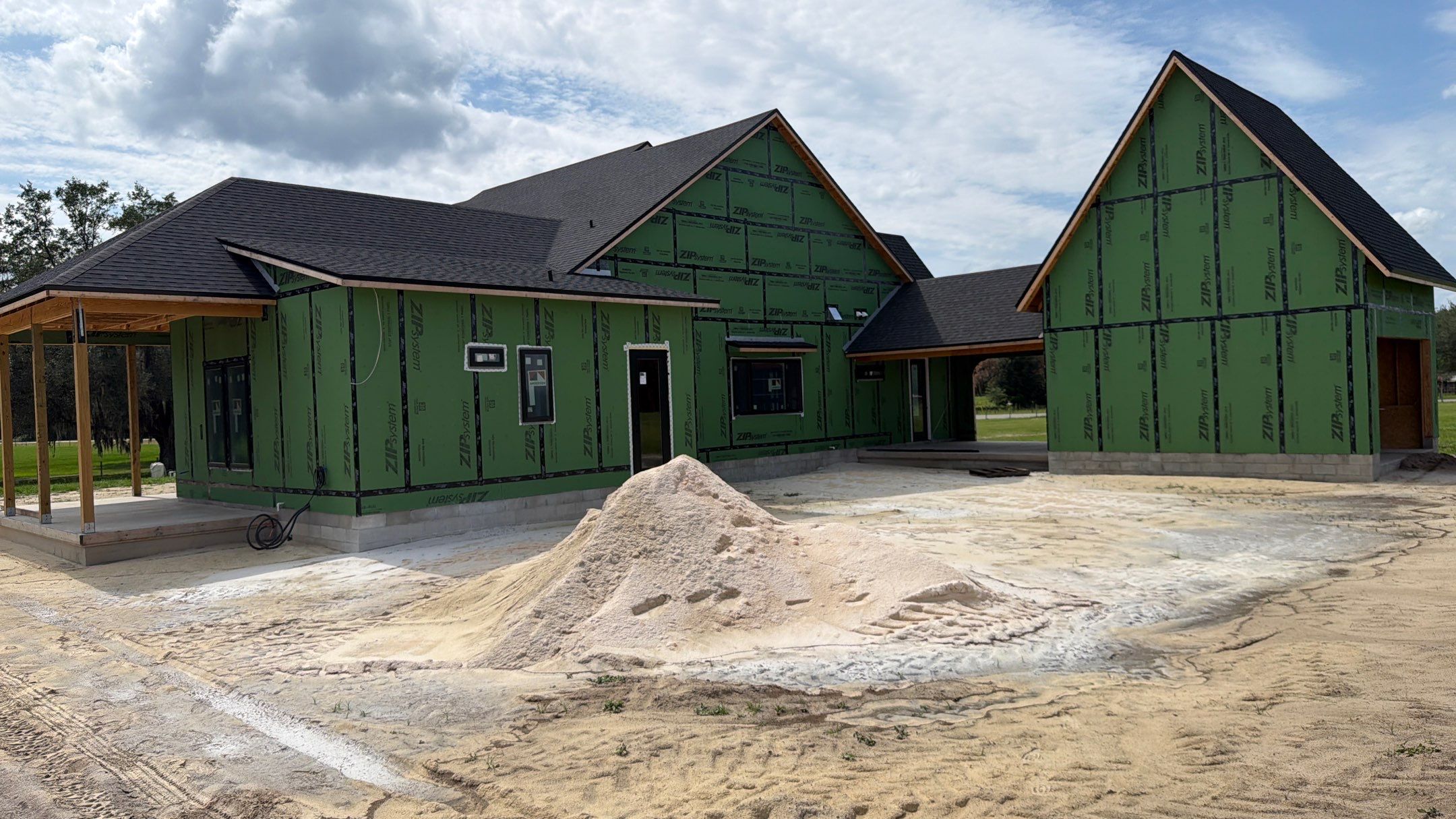 New Construction Andersen Fibrex Windows and Provia Doors in Melrose by Windows & Doors Store