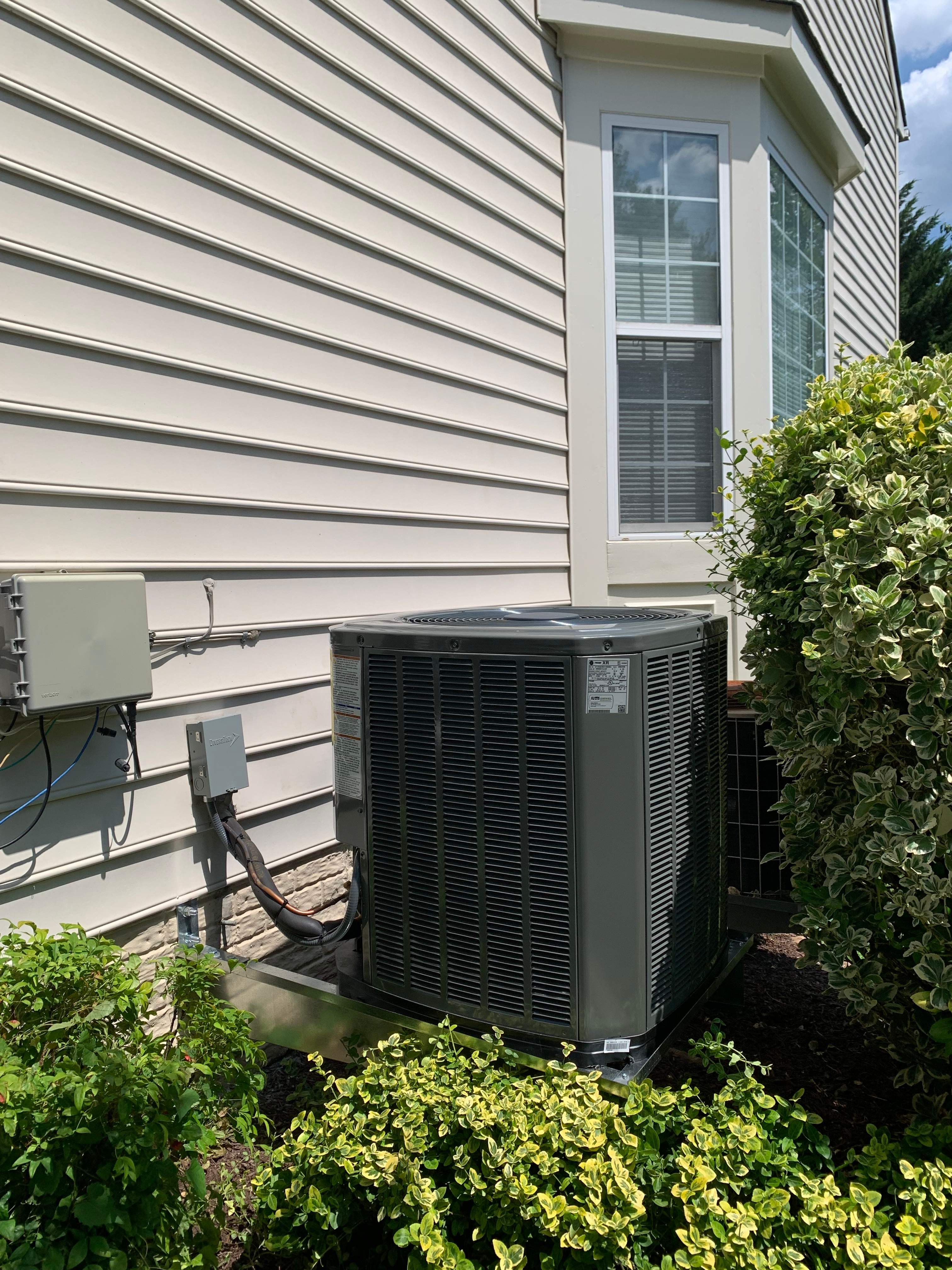 Central Air Conditioning Installation using Trane by Pro Sky Services