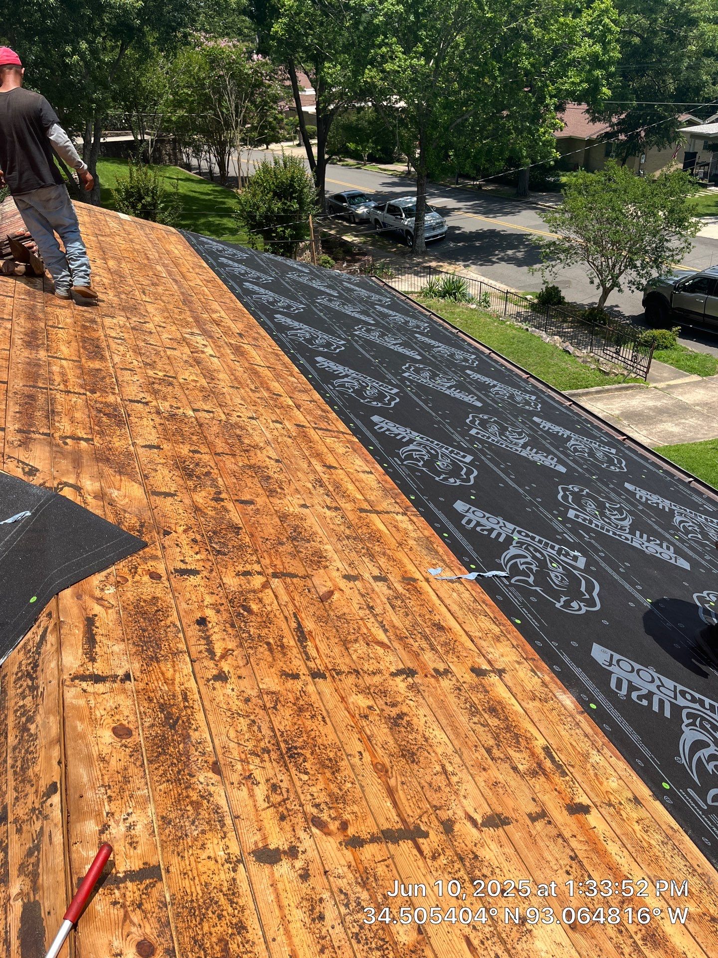 Asphalt Shingle and Flat Roof Replacement in Hot Springs by Temple Roofing and Exteriors