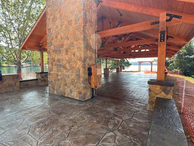 Stamped Concrete Pavilion Slab 