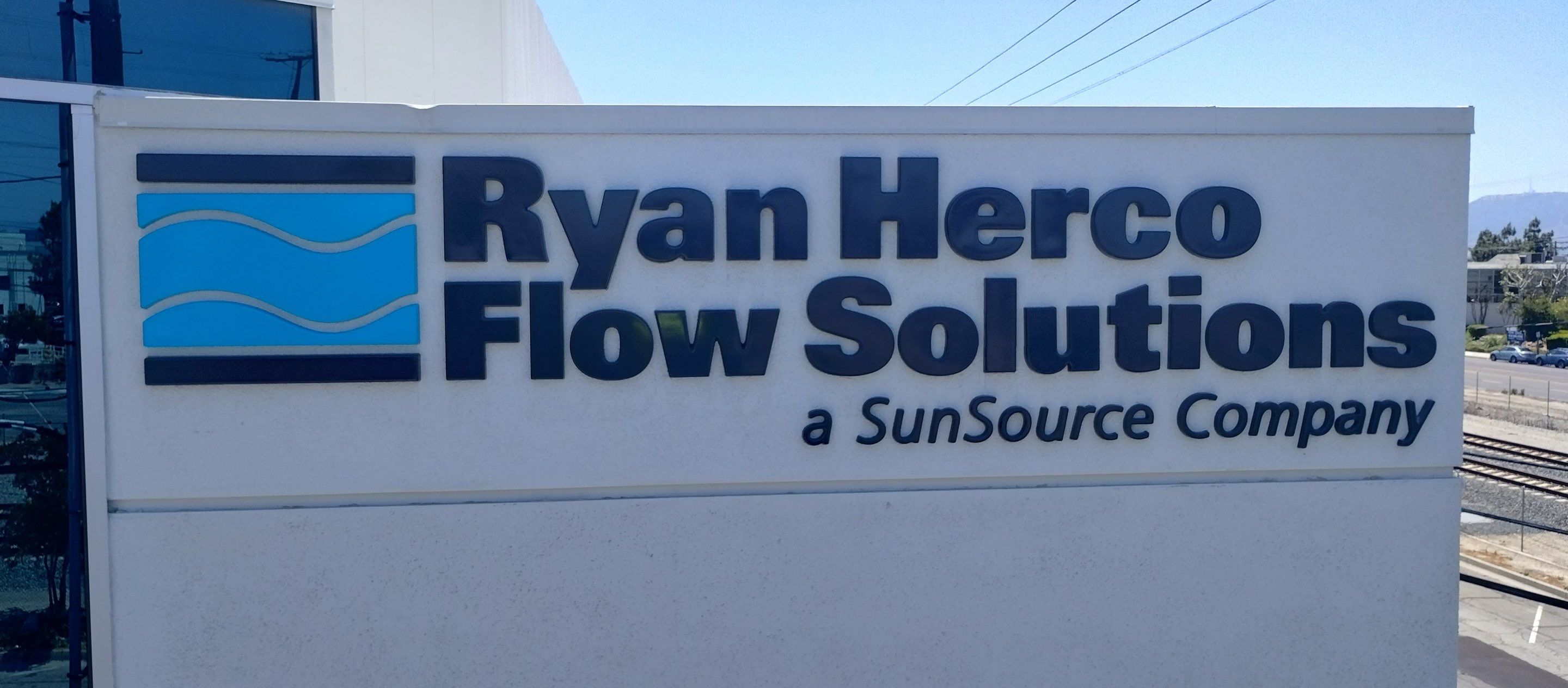 Project in Burbank by Golden State Signs