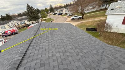 Roof Replacement using CertainTeed Landmark