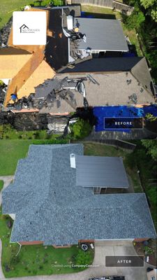 Residential Roofing Installation using Atlas Pinnacle Pristine