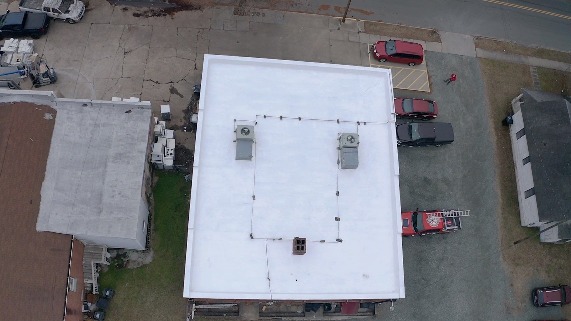 Commercial Roof Restored by Just In Time Roofing and Restoration