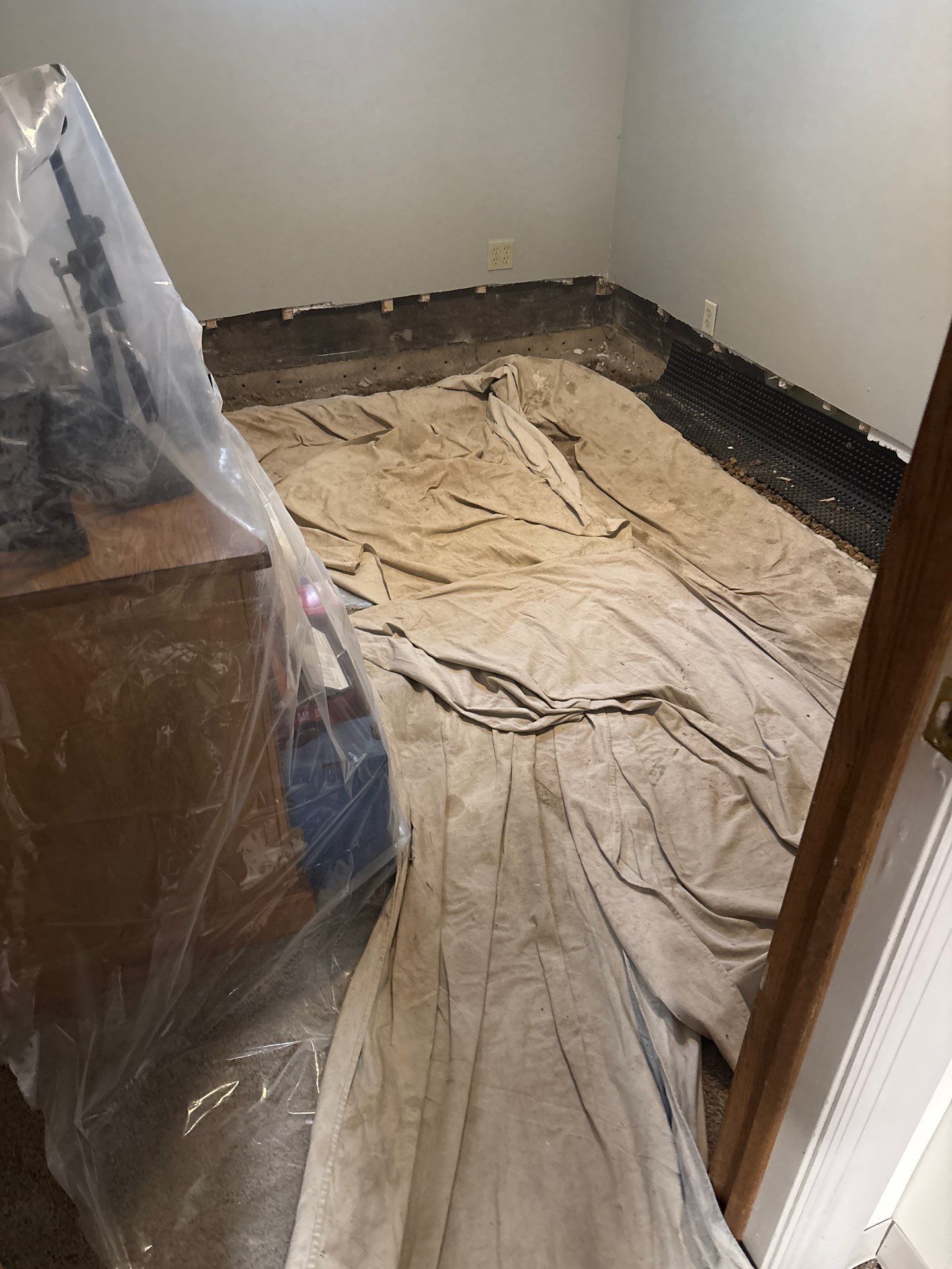 Drain Tile & a Sump Pump for our Property Management Partner by Waterproofing Northeast