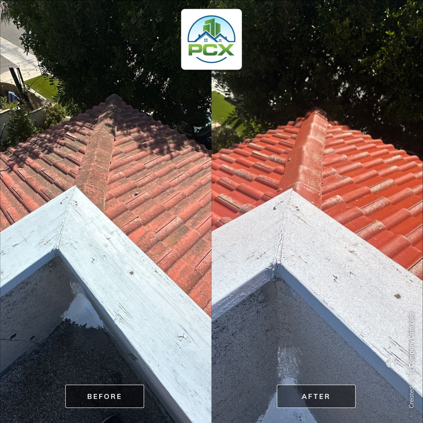 Roof Maintenance Cleaning by Property Cleaning Experts, LLC